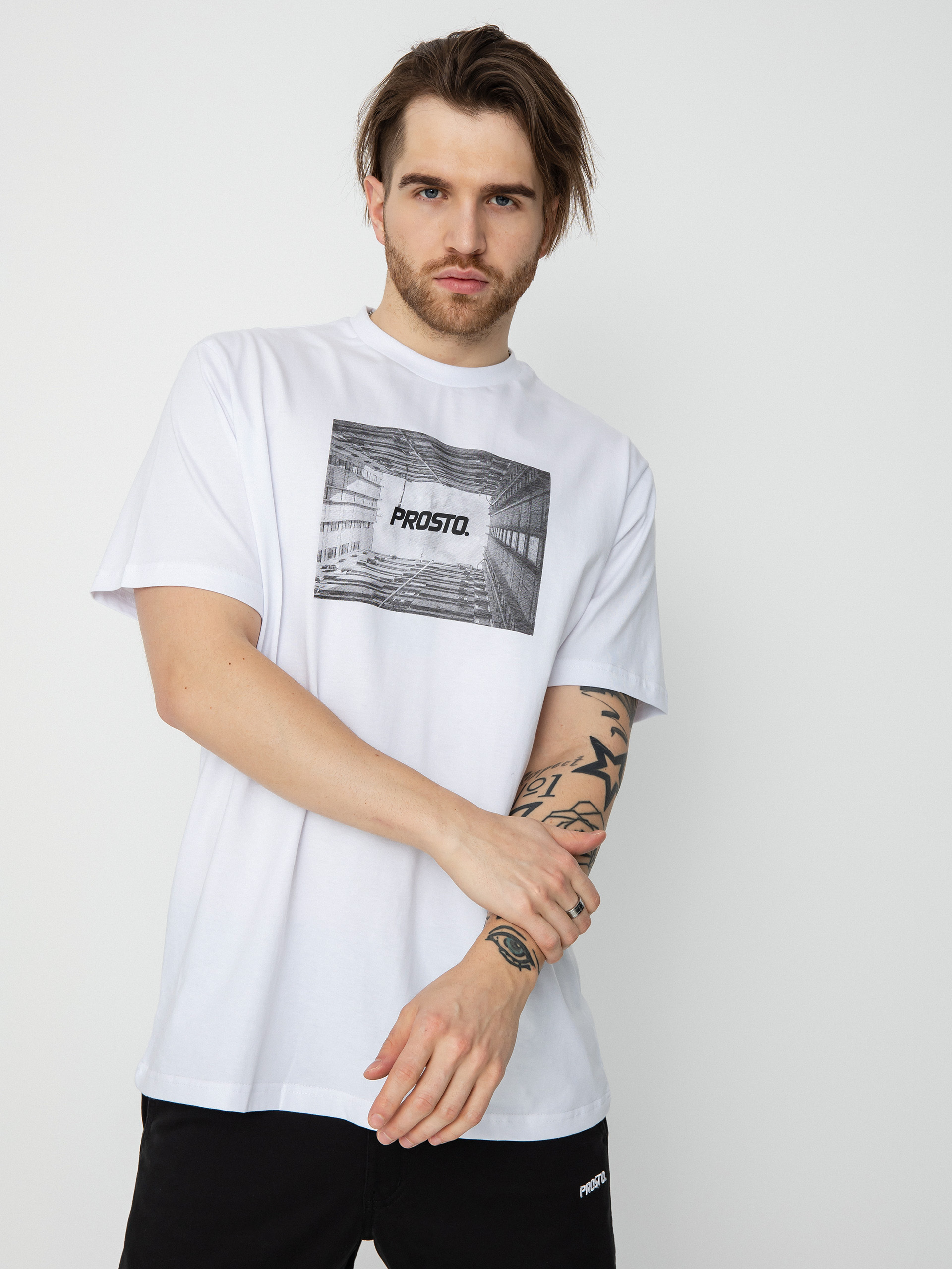 Prosto Gradbel póló (white)