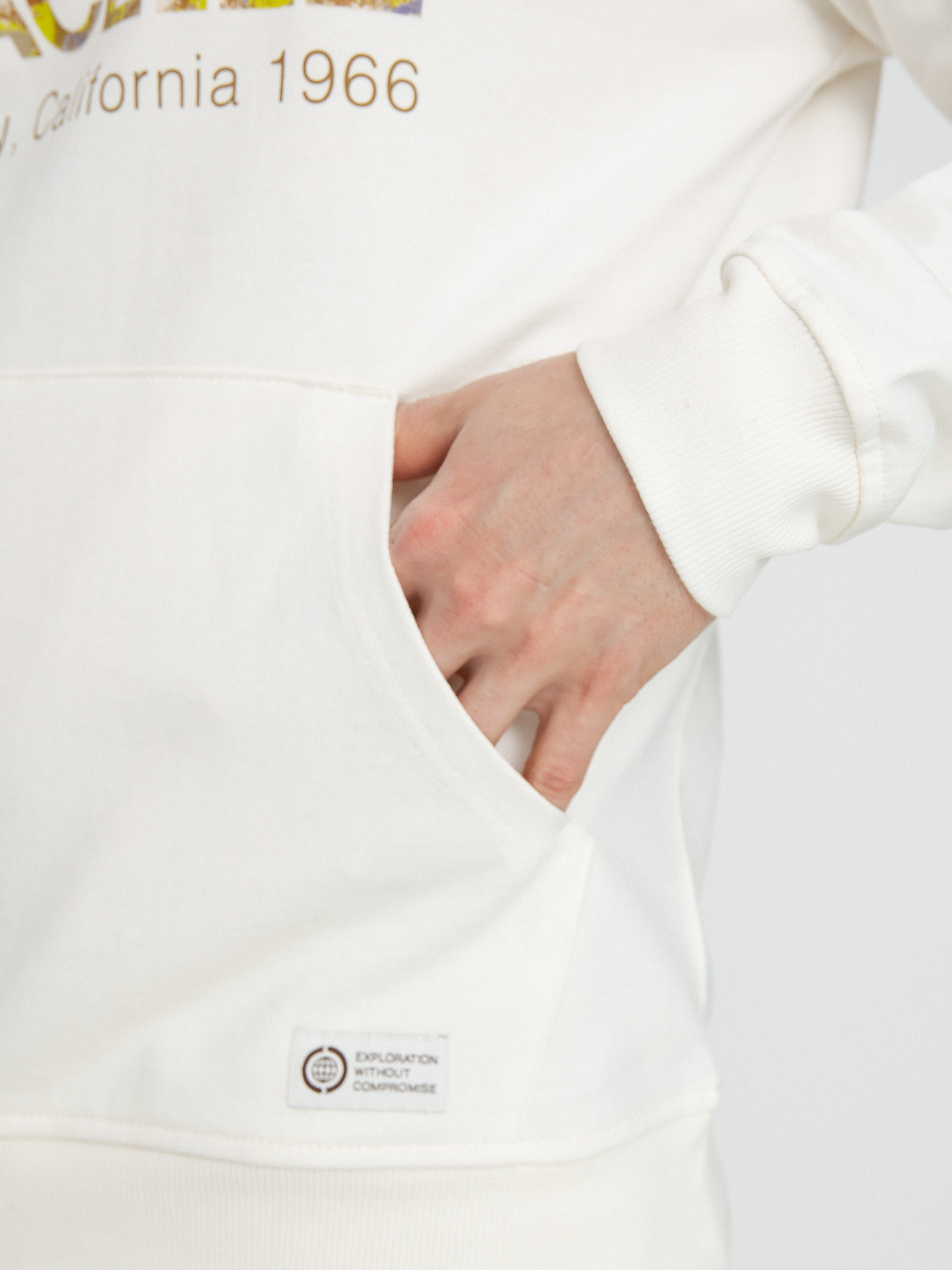 The North Face Berkeley California HD Kapucnis pulóver (gardenia white)