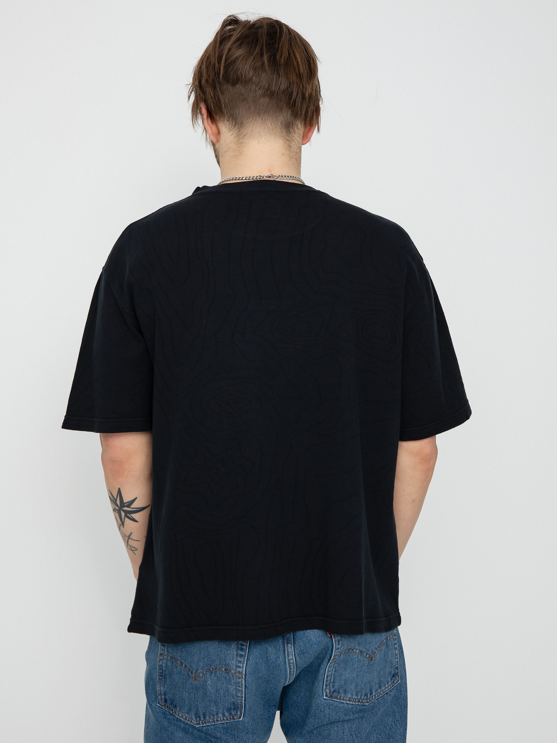 DC Conceal póló (black topographic)