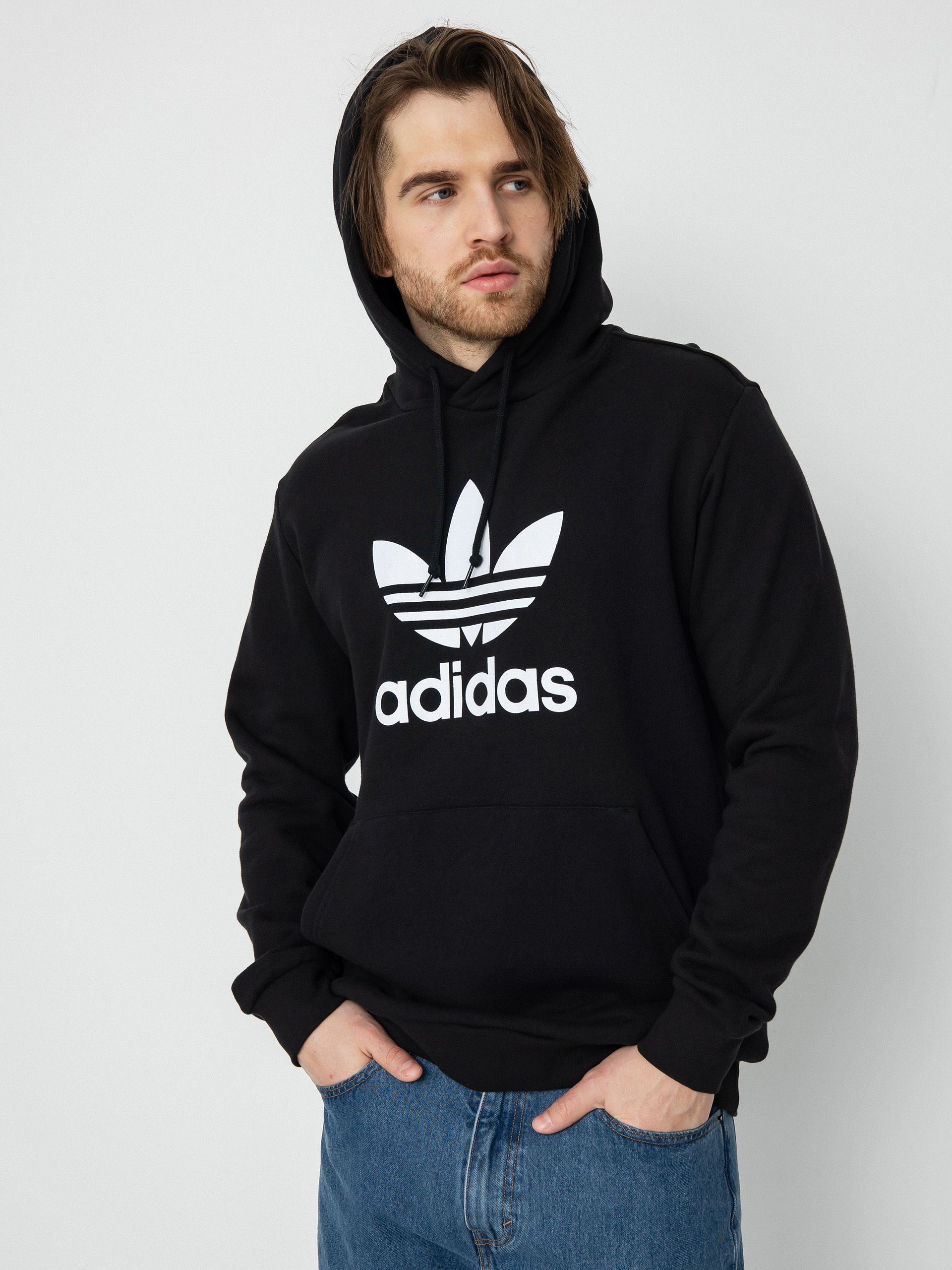 adidas Originals Trefoil HD Kapucnis pulóver (black)