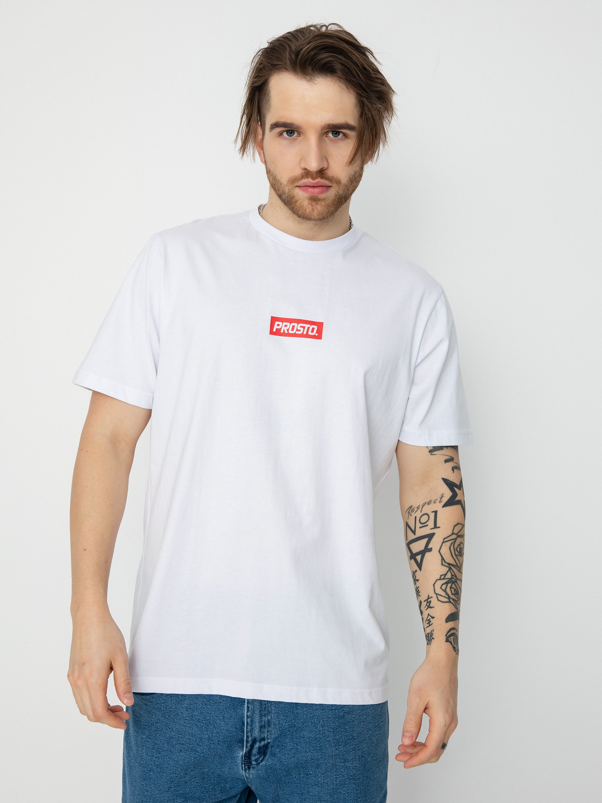 Prosto Redbox póló (white)