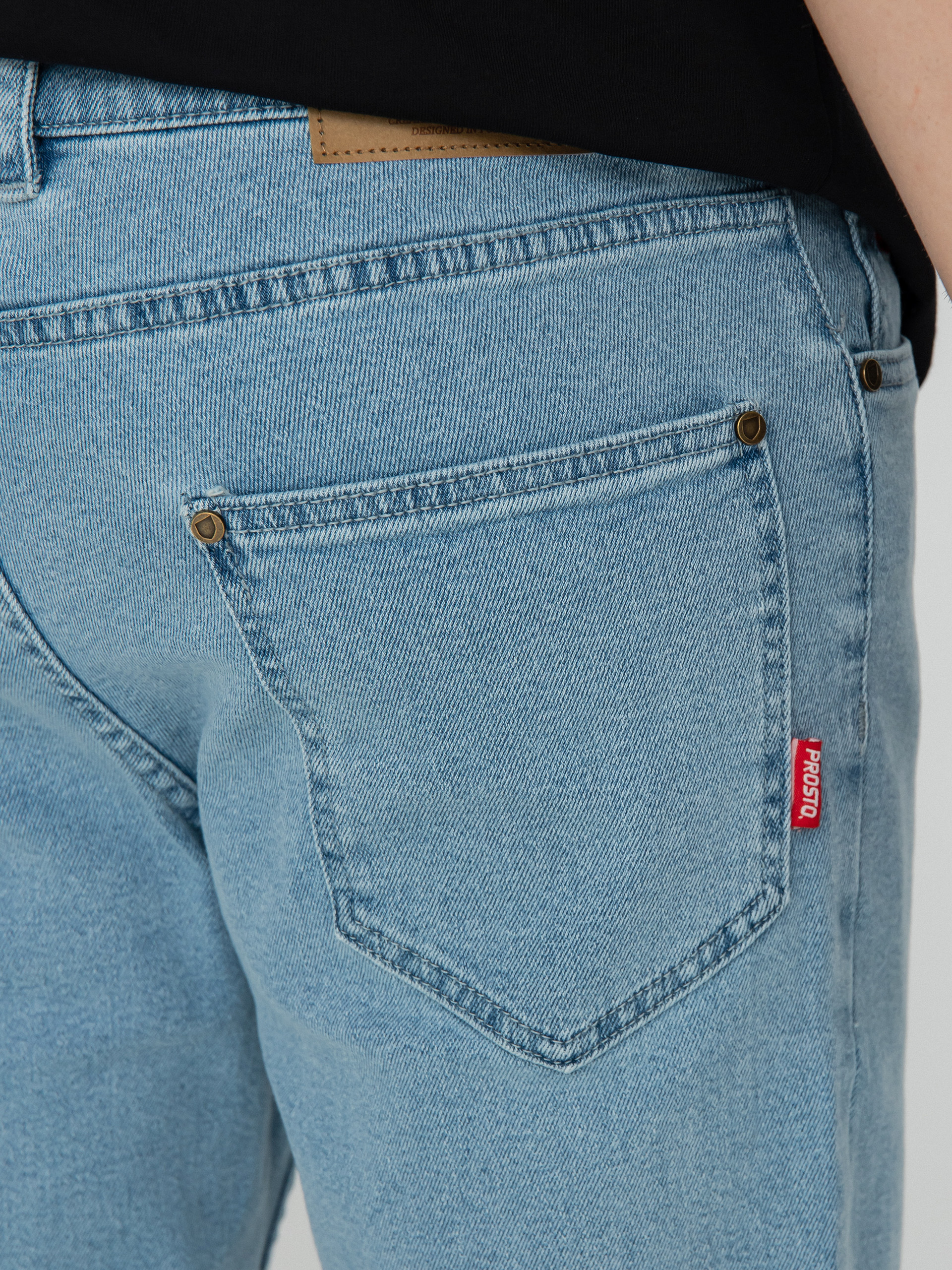 Prosto Regular Pocklog Kisnadrág (light blue)