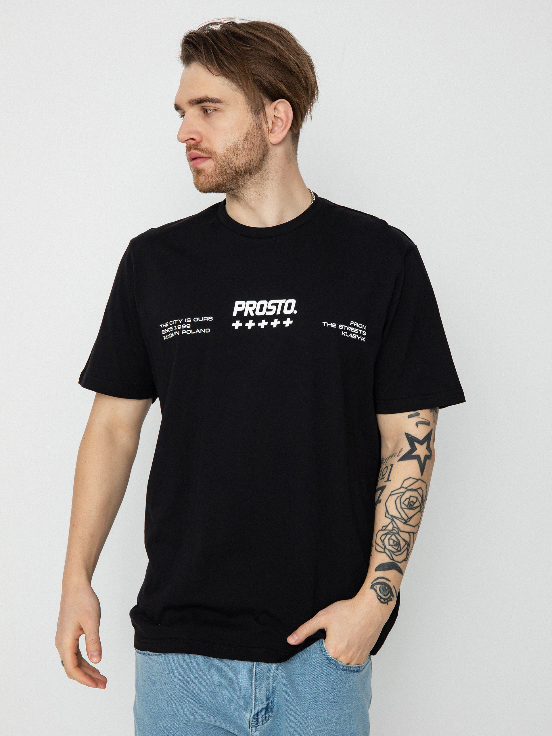 Prosto T.C.I.O póló (black)