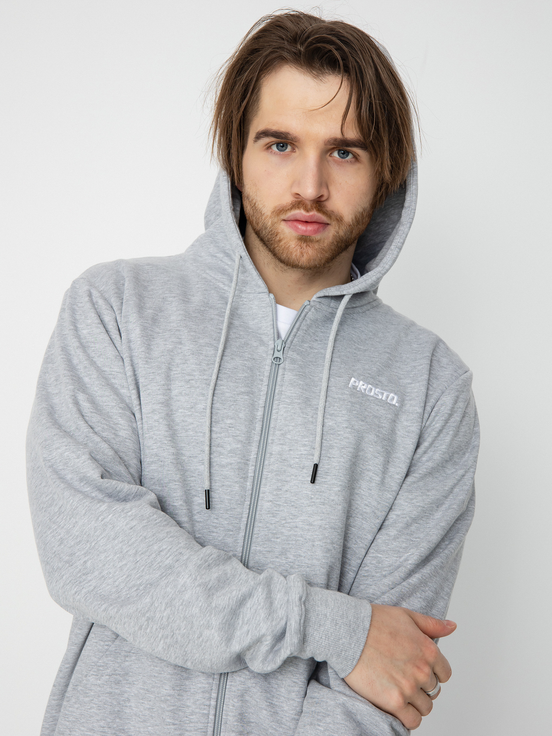 Prosto Bazik ZHD Kapucnis pulóver (gray)