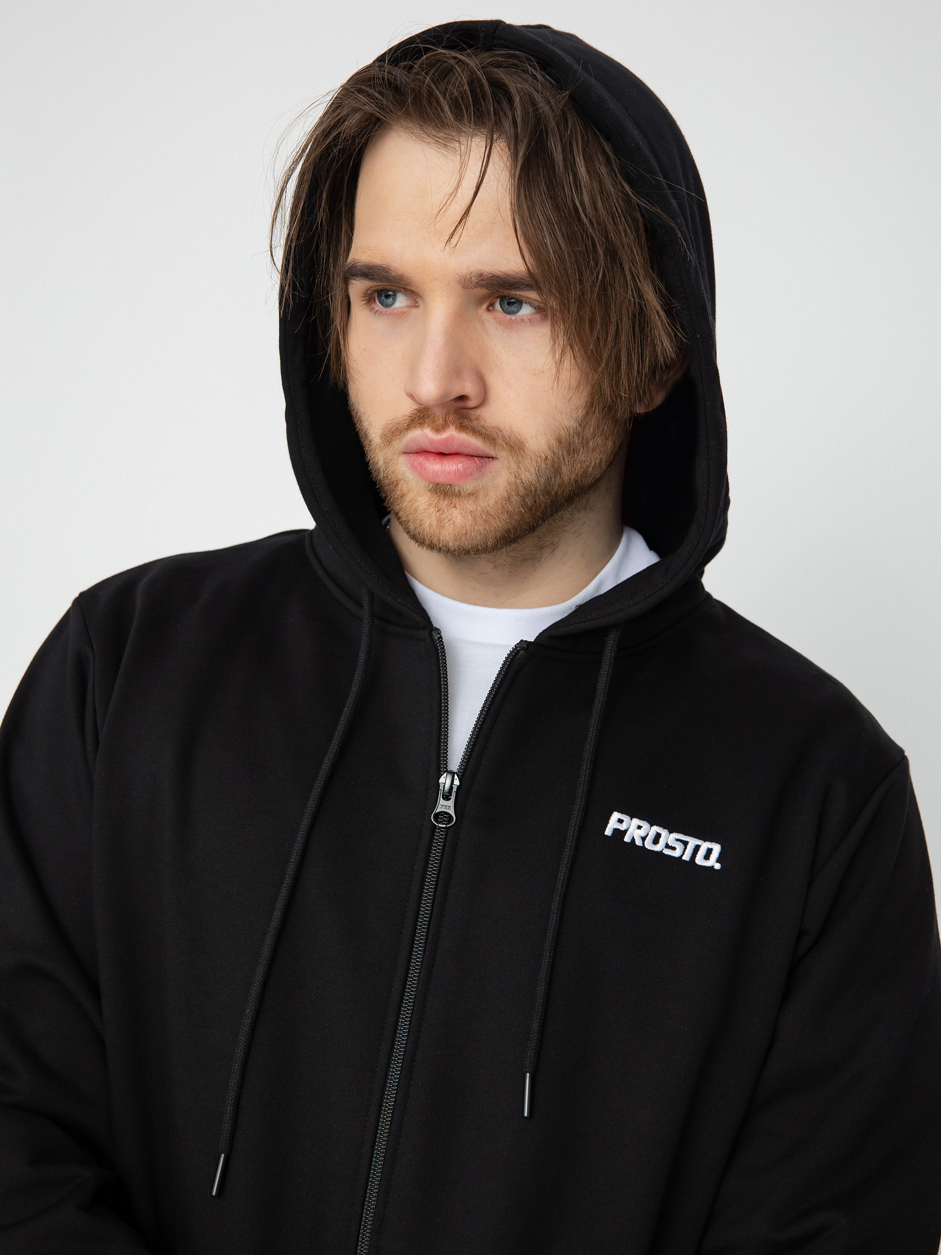 Prosto Bazik ZHD Kapucnis pulóver (black)