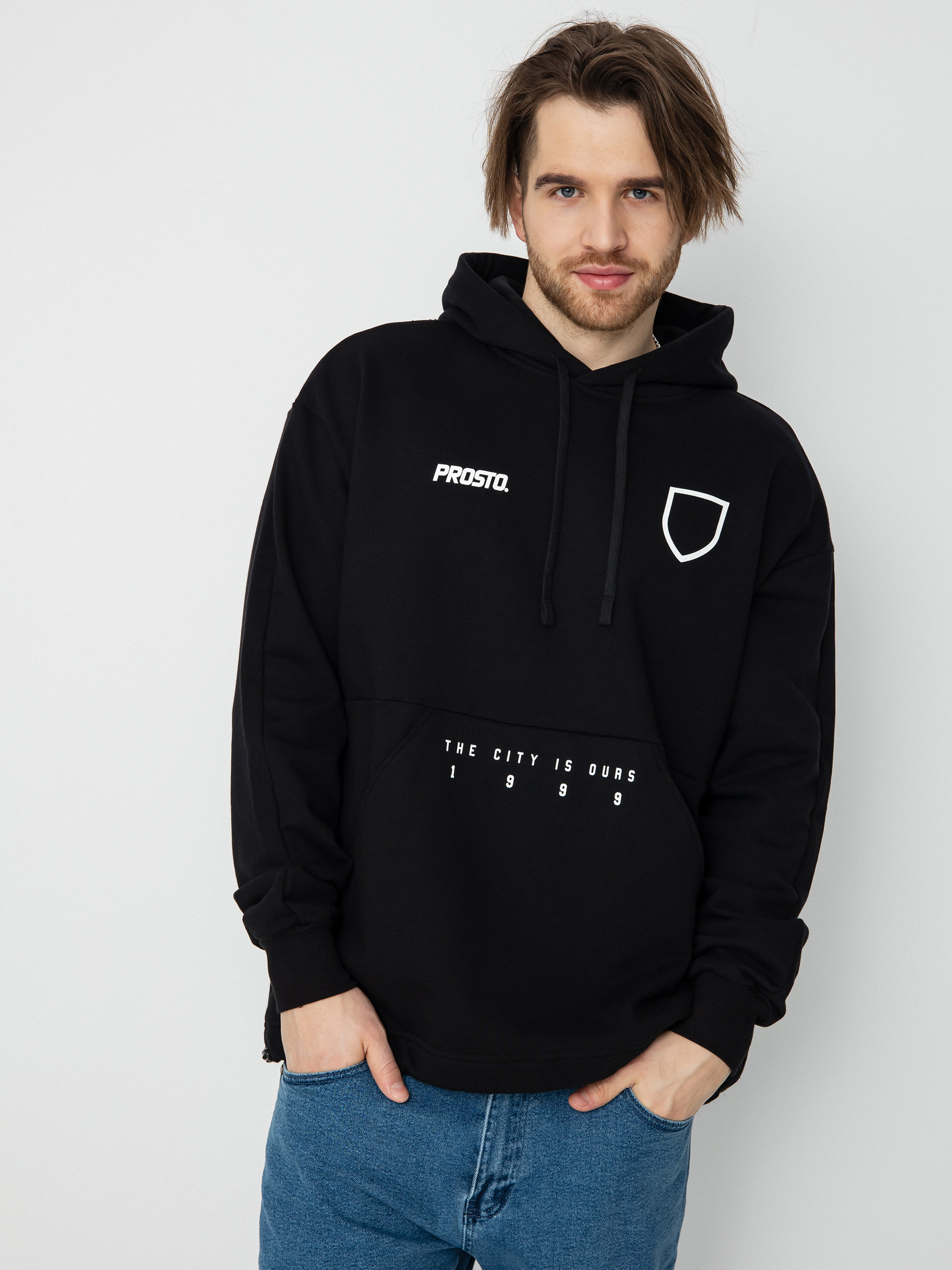 Prosto Article HD Kapucnis pulóver (black)
