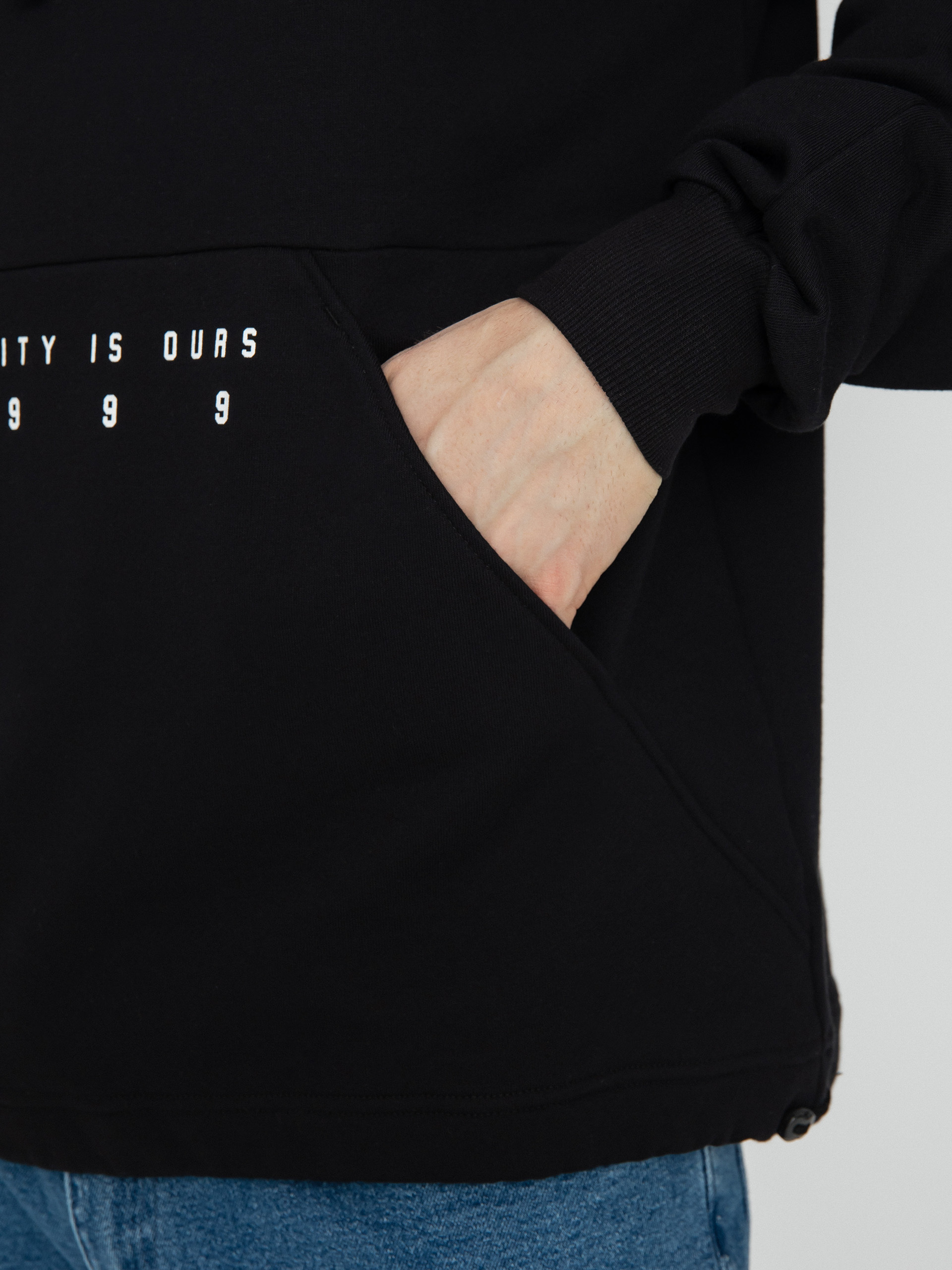 Prosto Article HD Kapucnis pulóver (black)