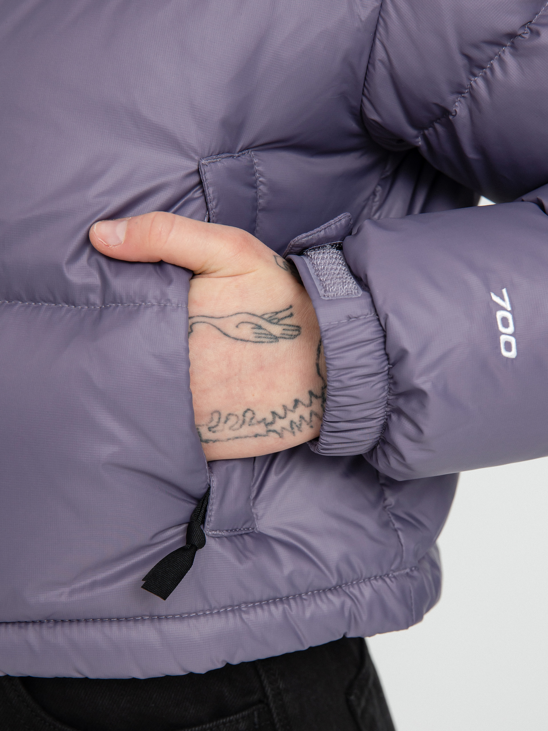 The North Face Nuptse Short Dzseki Wmn (lunar slate)