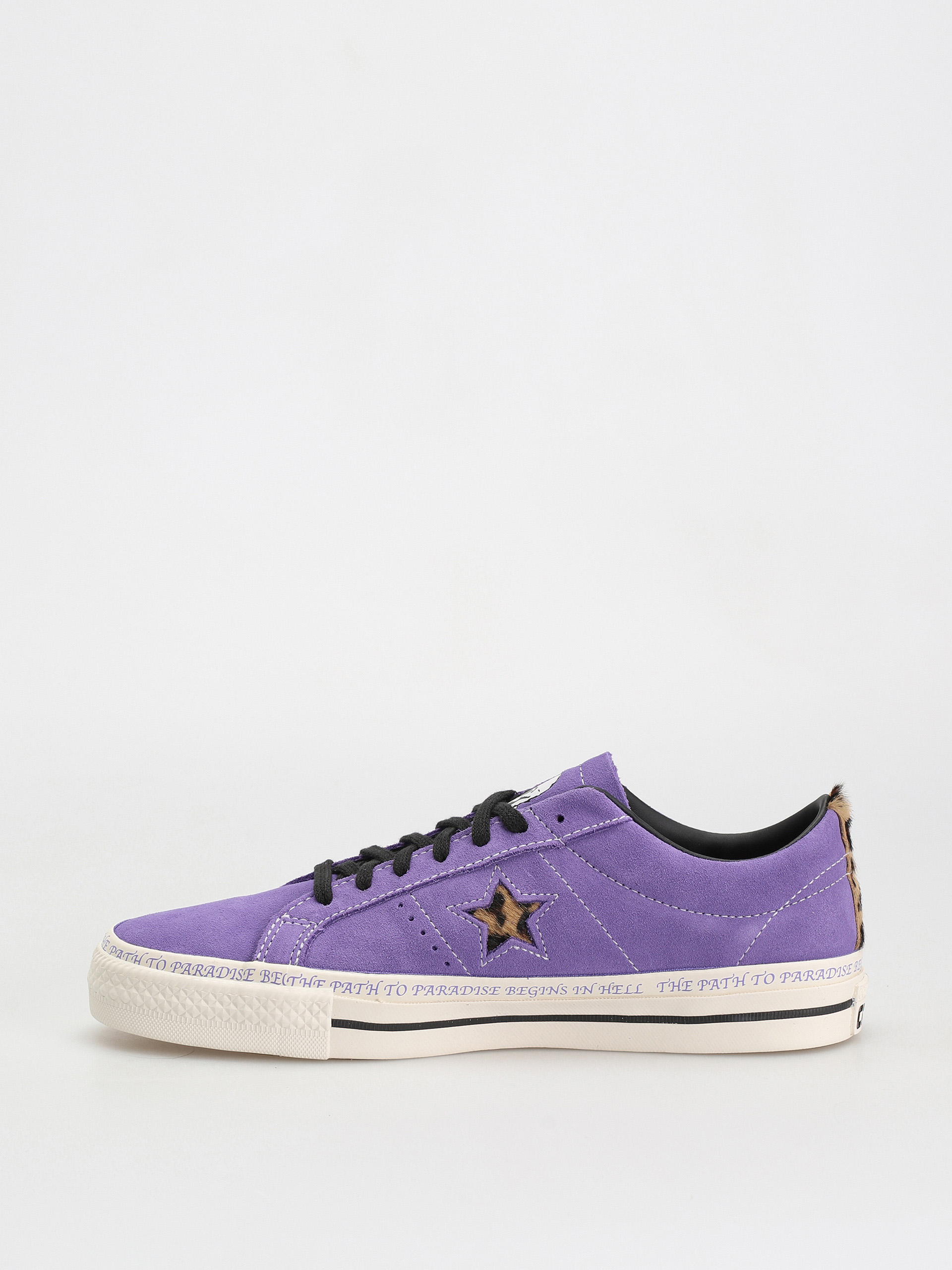 Converse One Star Pro OX Cipők (wild lilac/black/egret)