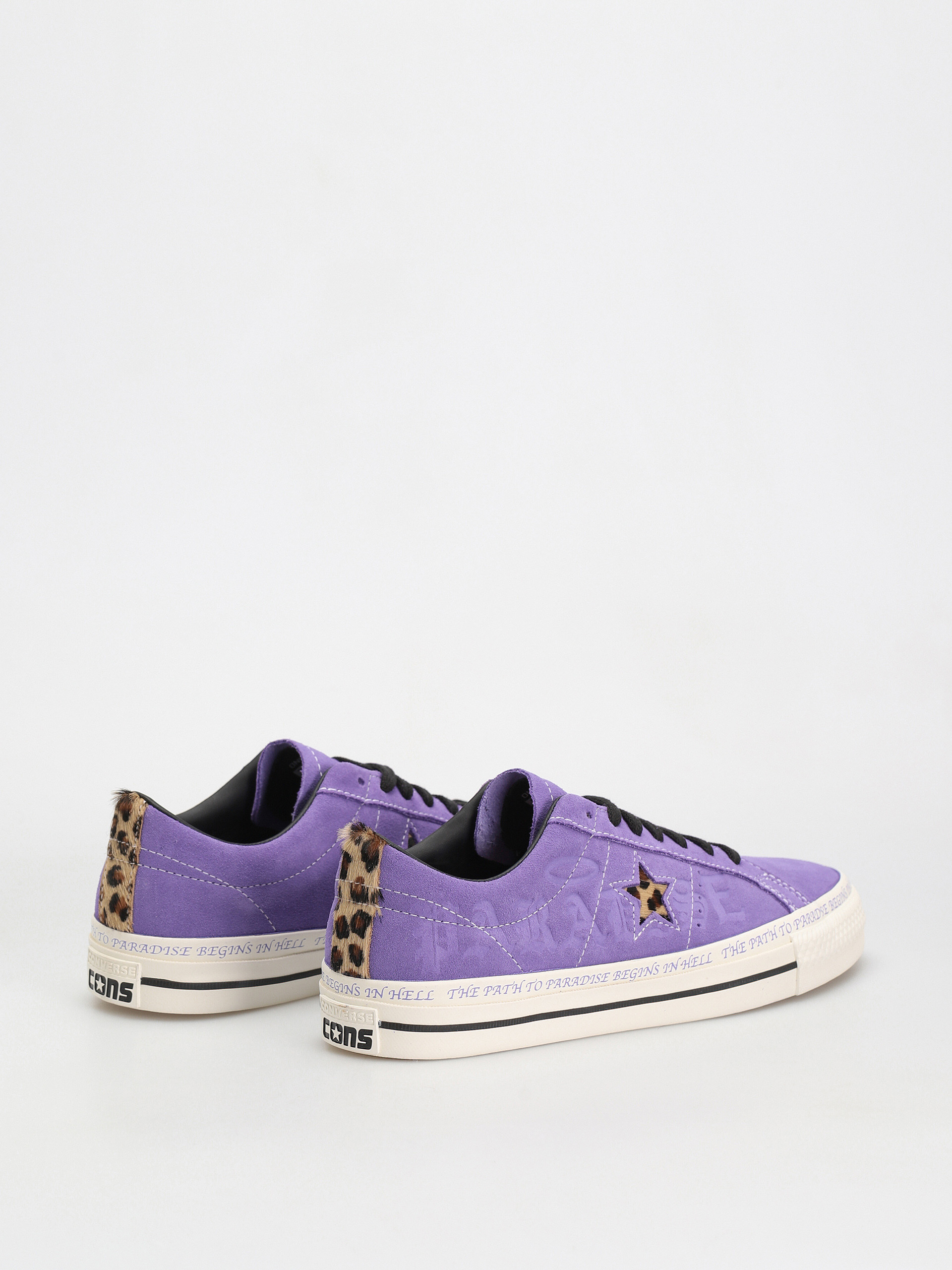 Converse One Star Pro OX Cipők (wild lilac/black/egret)