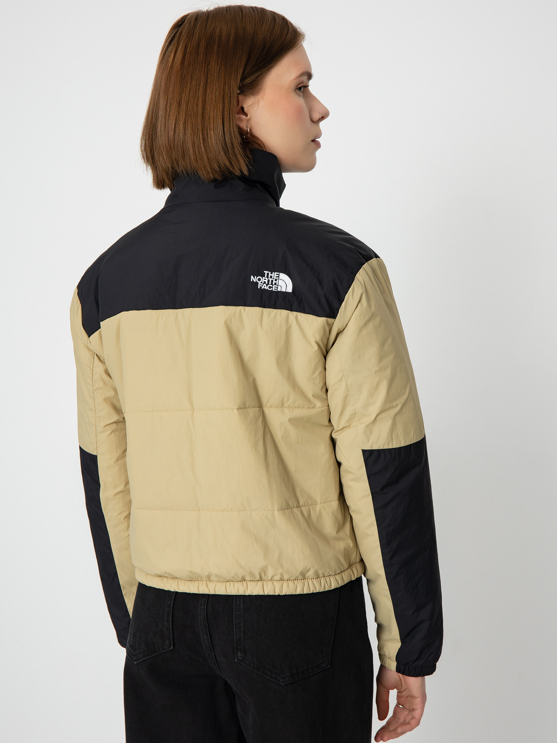 The North Face Guniwei Puffer Dzseki Wmn (khaki stone/tnf black)