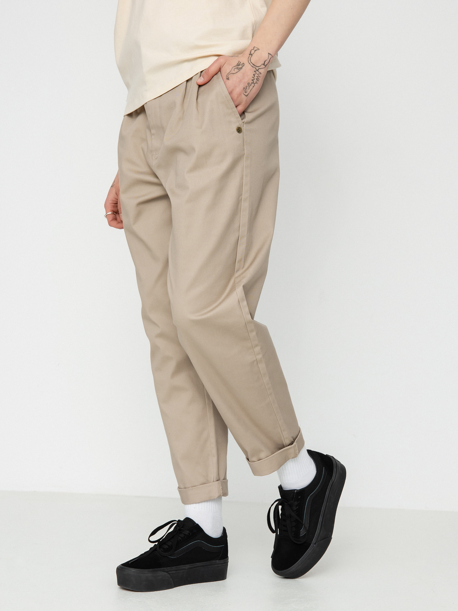 Volcom Frochickie Kisnadrág Wmn (taupe)