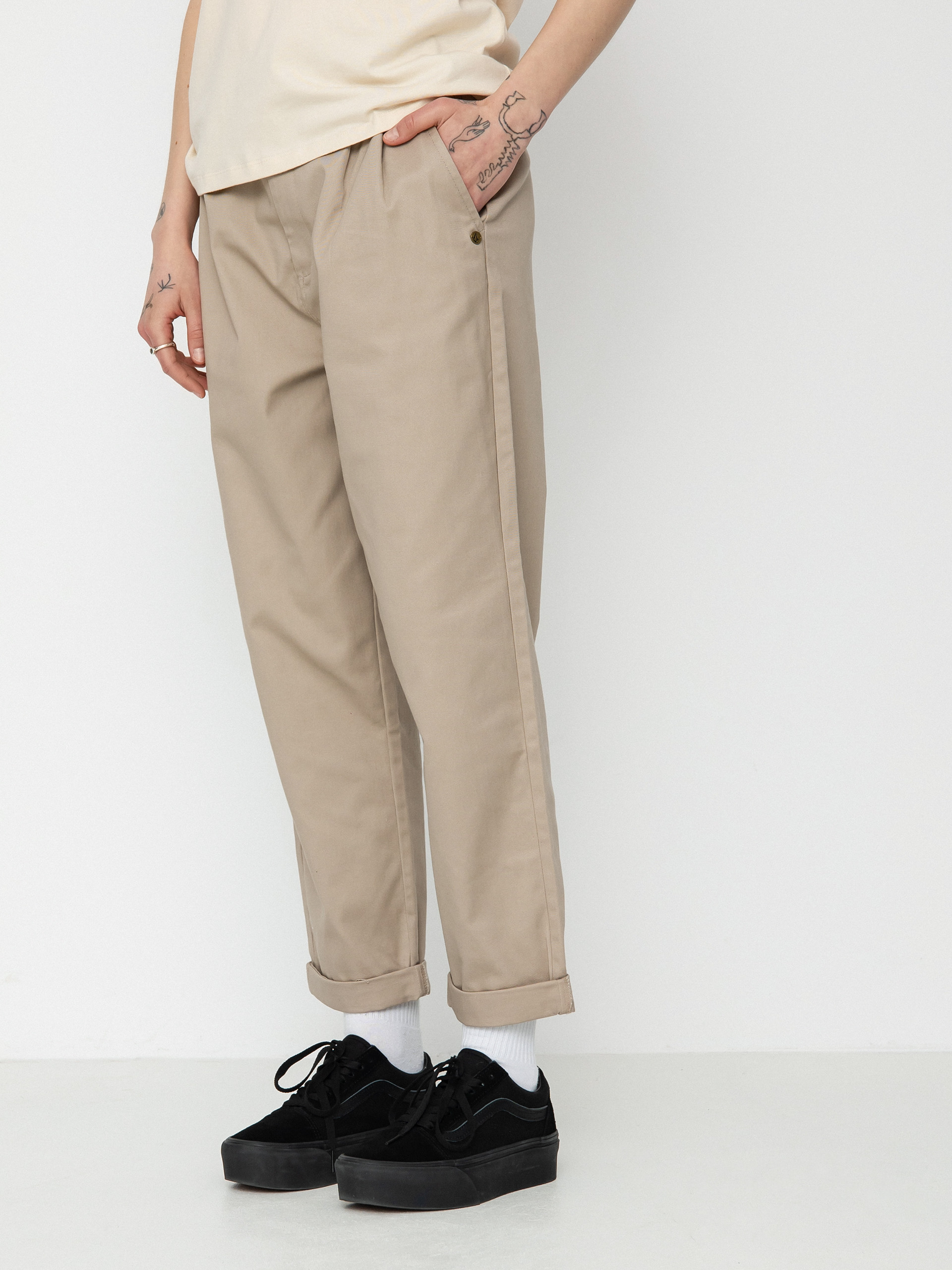 Volcom Frochickie Kisnadrág Wmn (taupe)