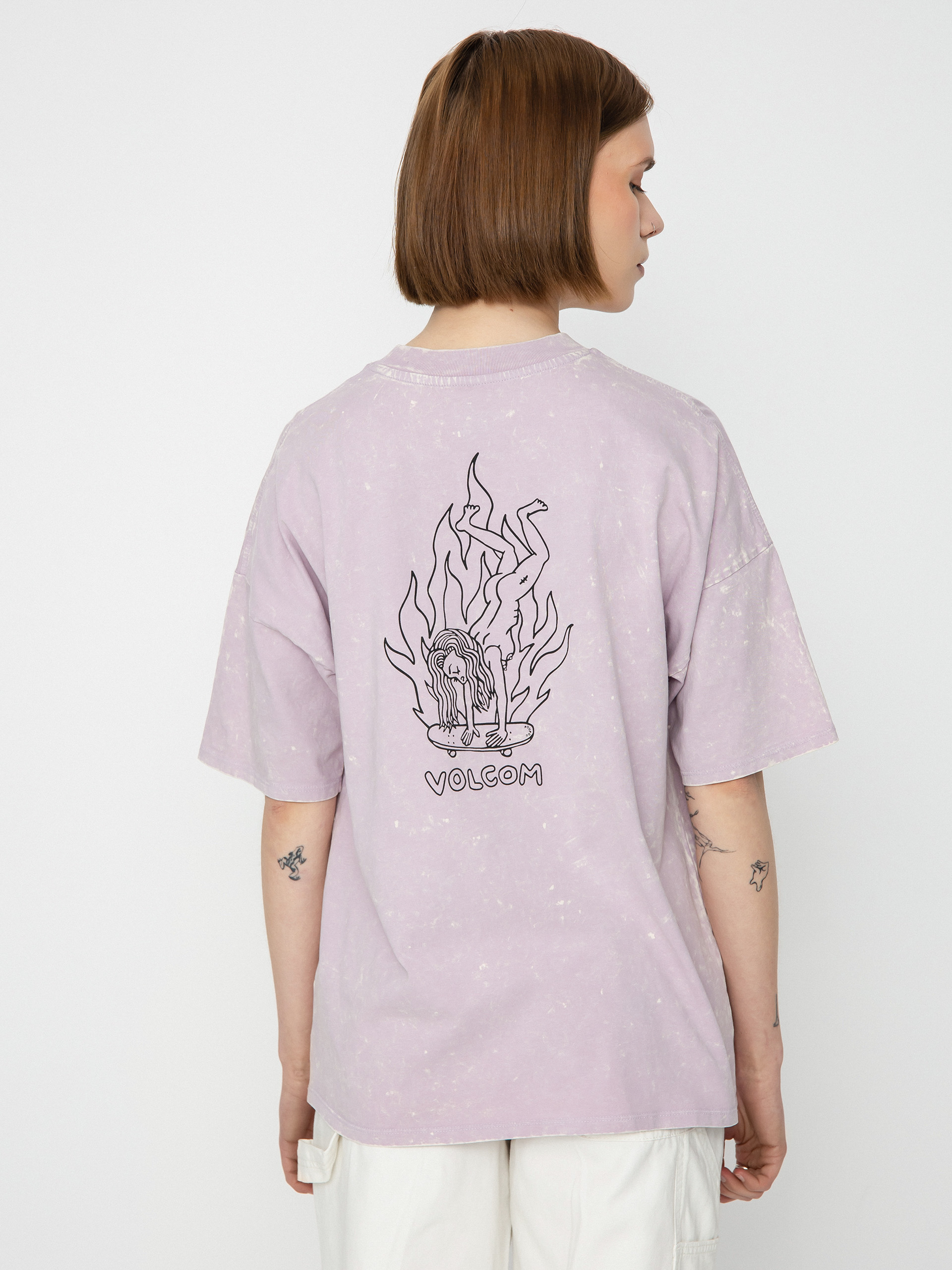 Volcom Voltrip póló Wmn (light orchid)