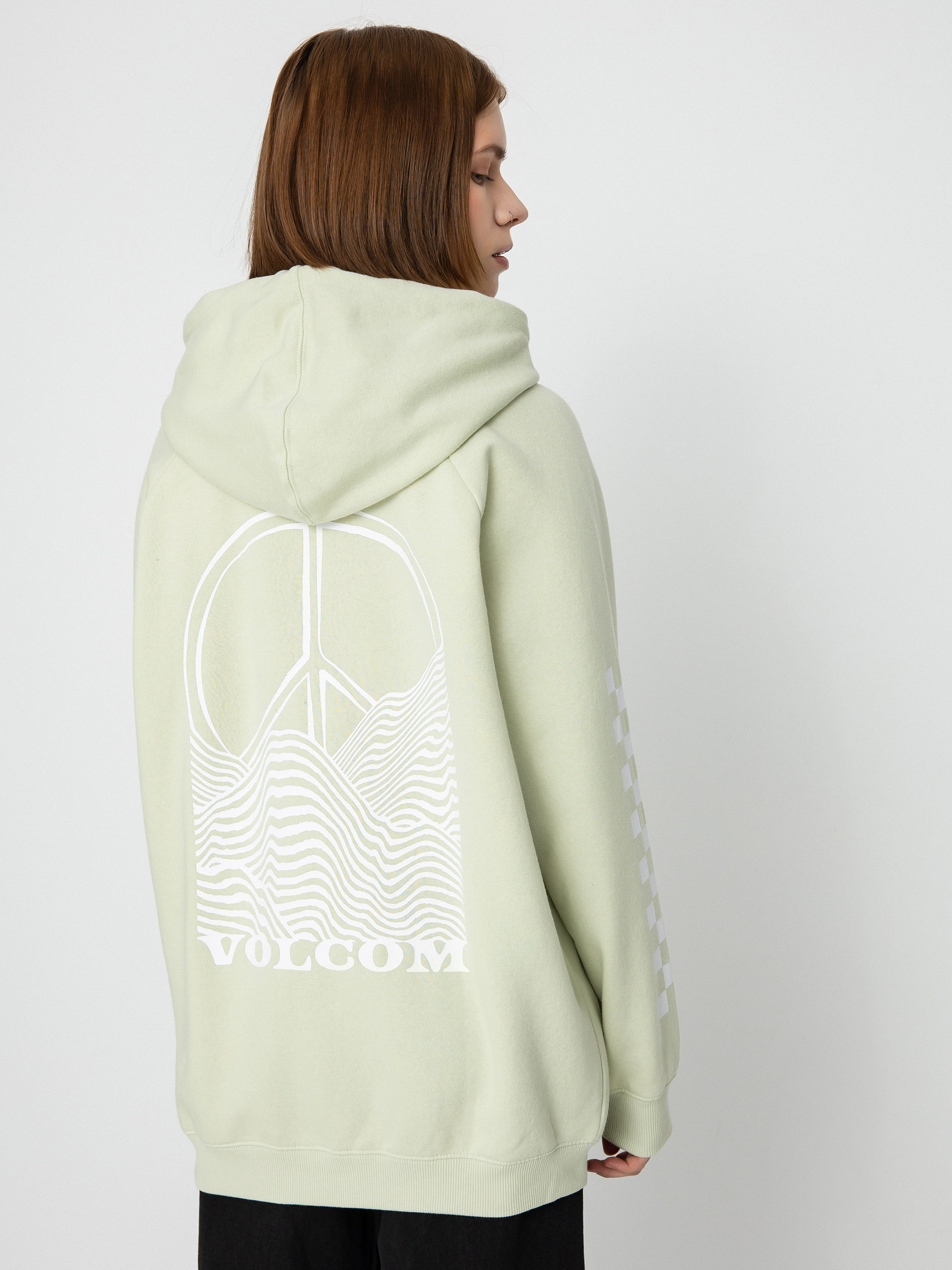 Volcom Truly Stoked Bf HD Kapucnis pulóver Wmn (sage)