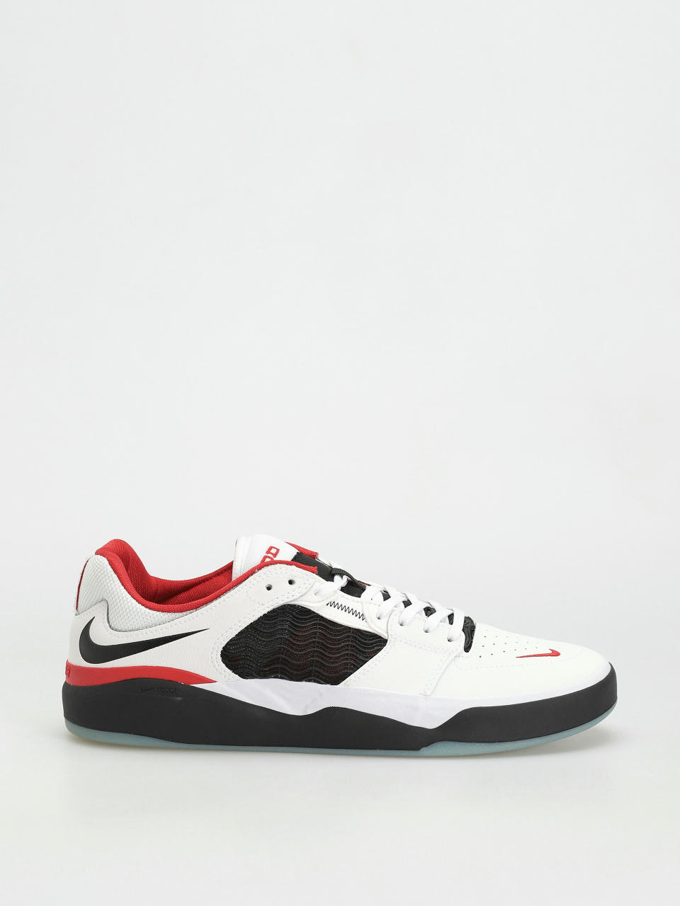 Nike SB Ishod Wair Premium Cipők (white/black university red black)