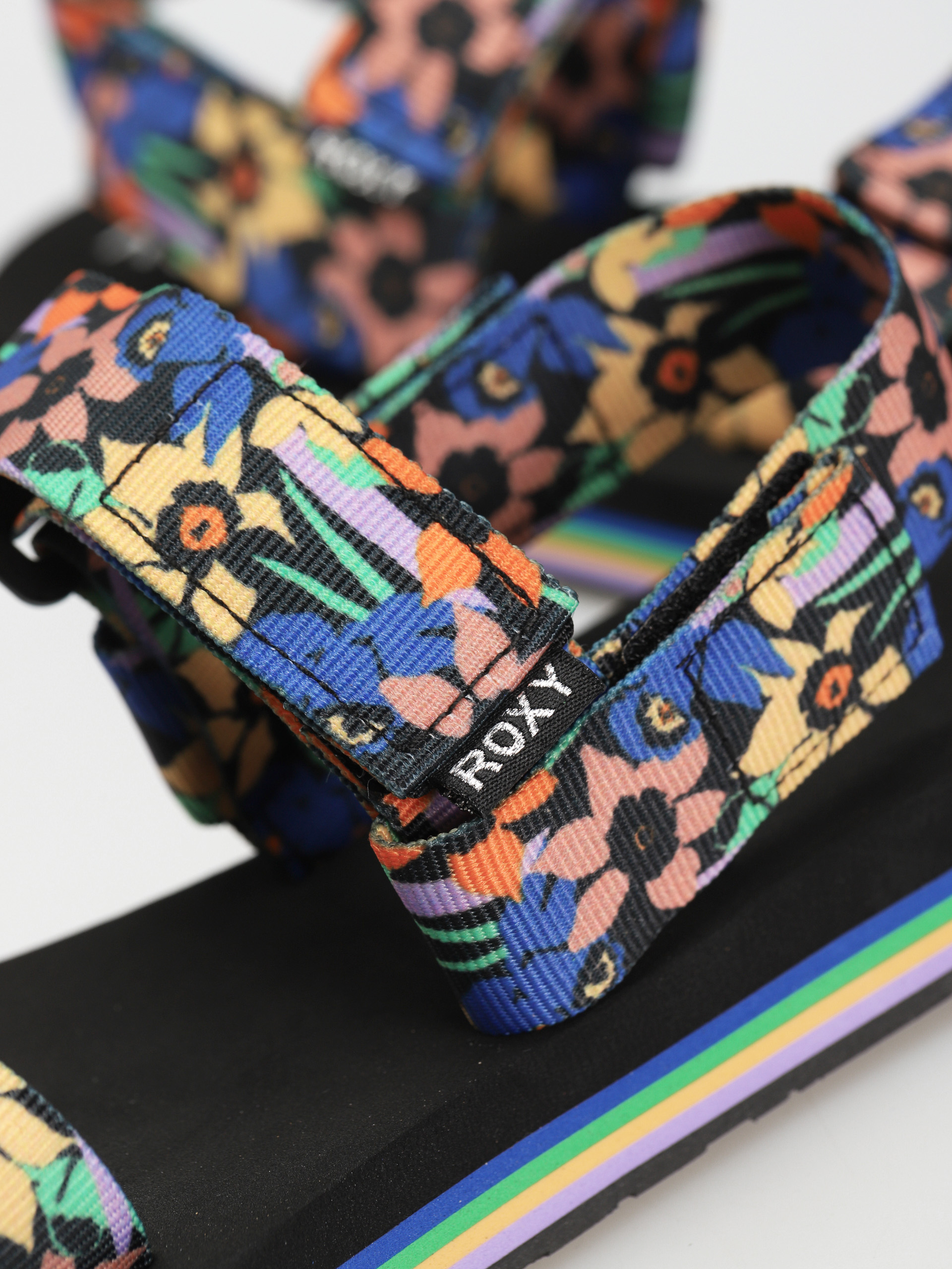 Roxy Cage Szandálok Wmn (black/blue)