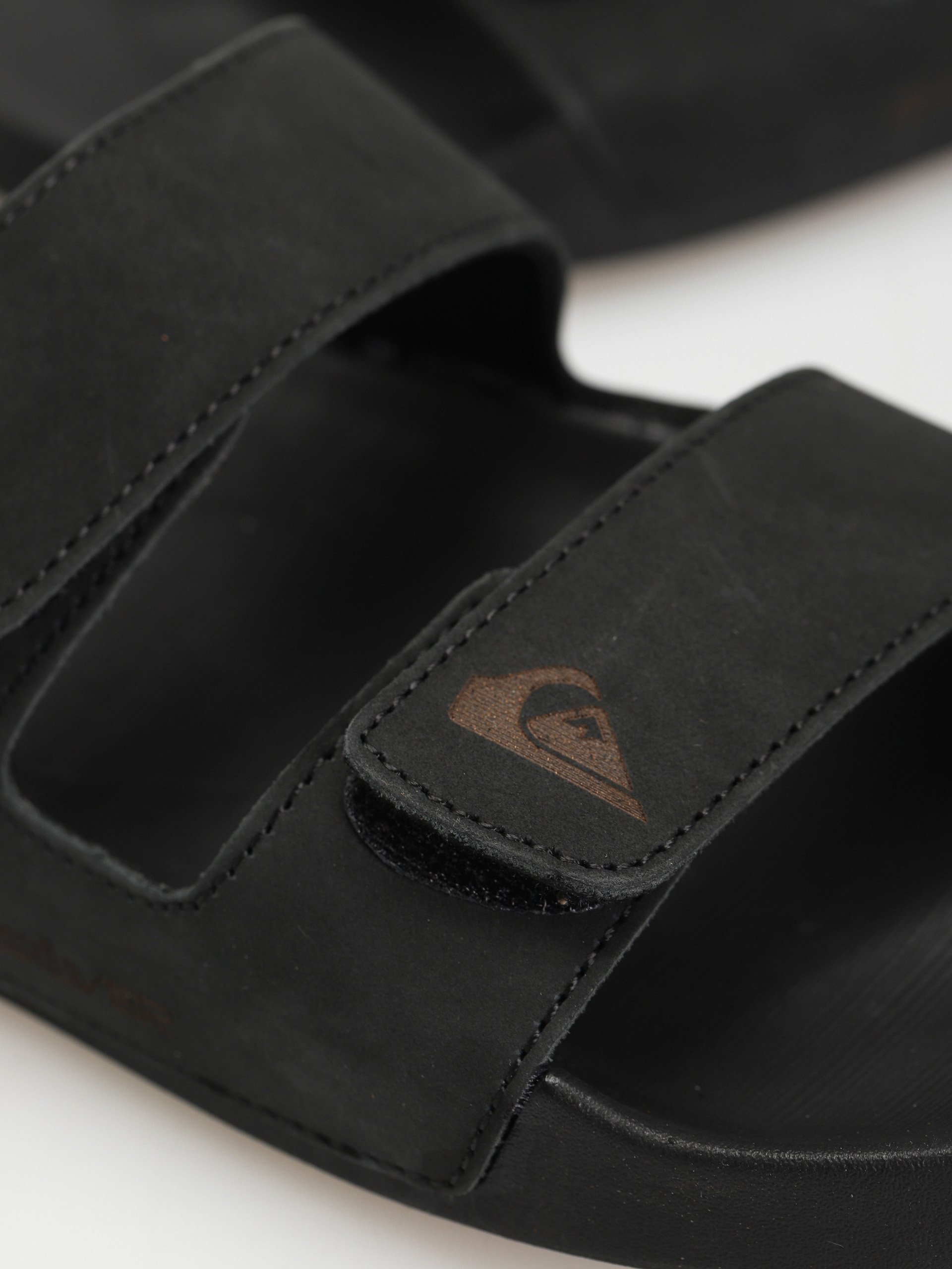 Quiksilver Rivi Leather Flip-flop papucsok (black 1)