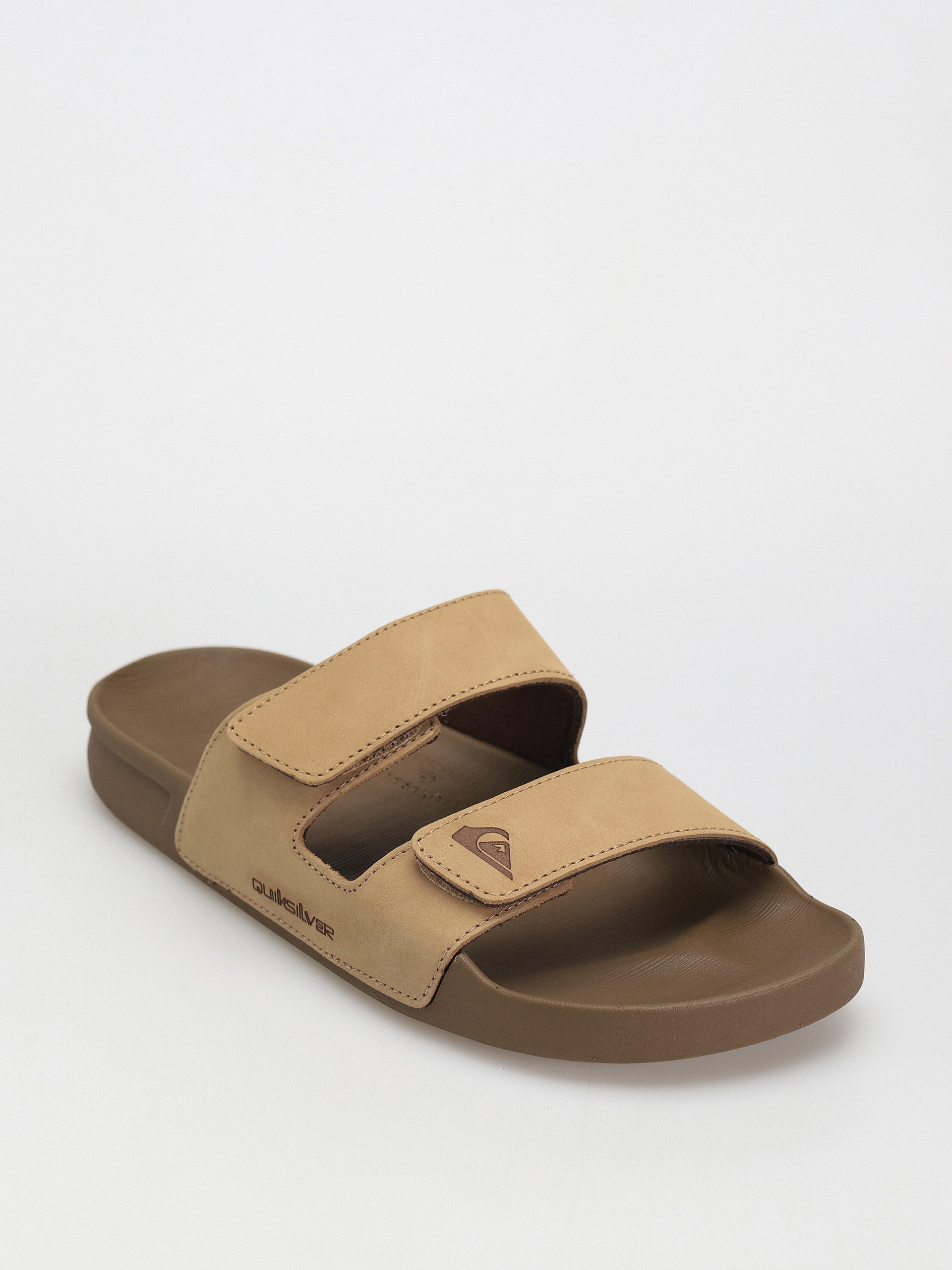 Quiksilver Rivi Leather Flip-flop papucsok (tan 1)