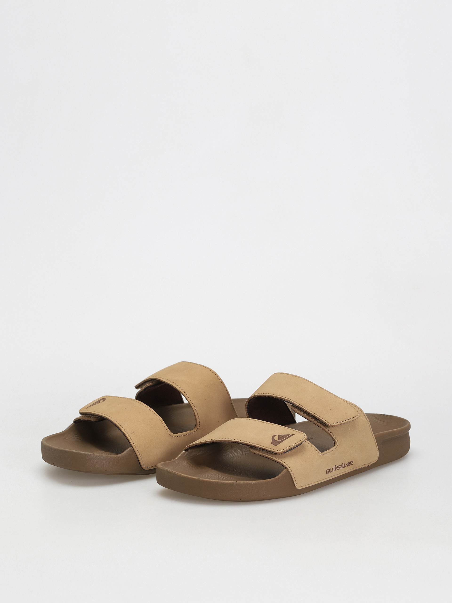Quiksilver Rivi Leather Flip-flop papucsok (tan 1)