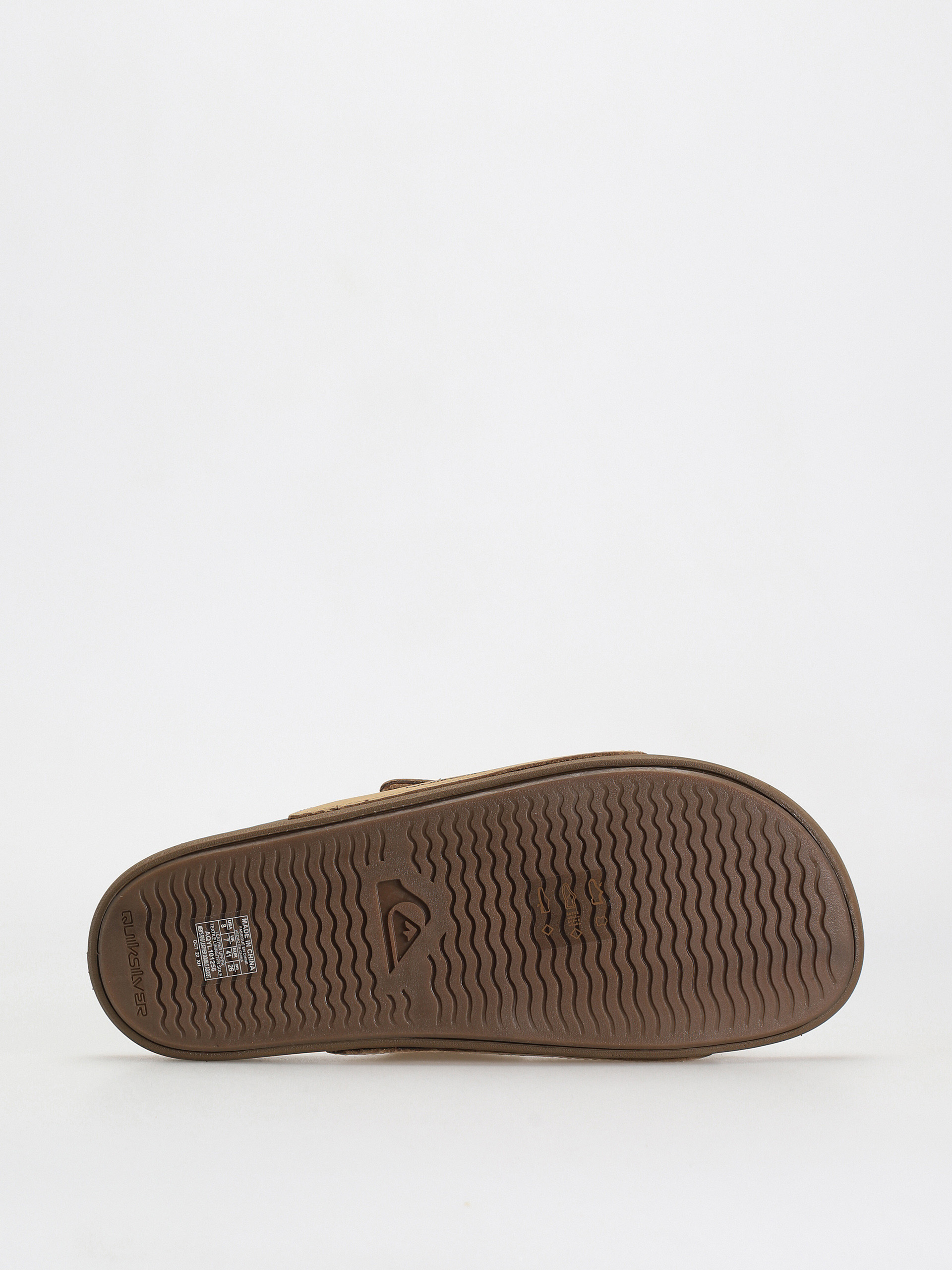Quiksilver Rivi Leather Flip-flop papucsok (tan 1)