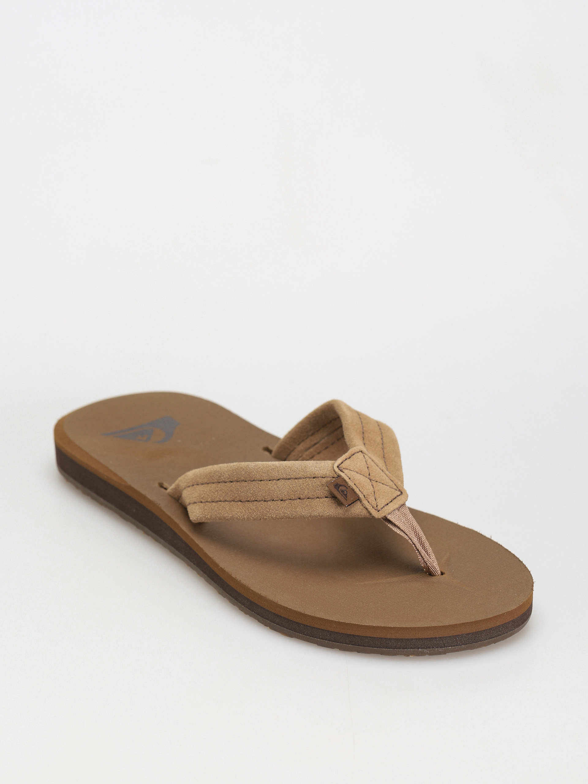 Quiksilver Carver Suede Core Flip-flop papucsok (tan 1)