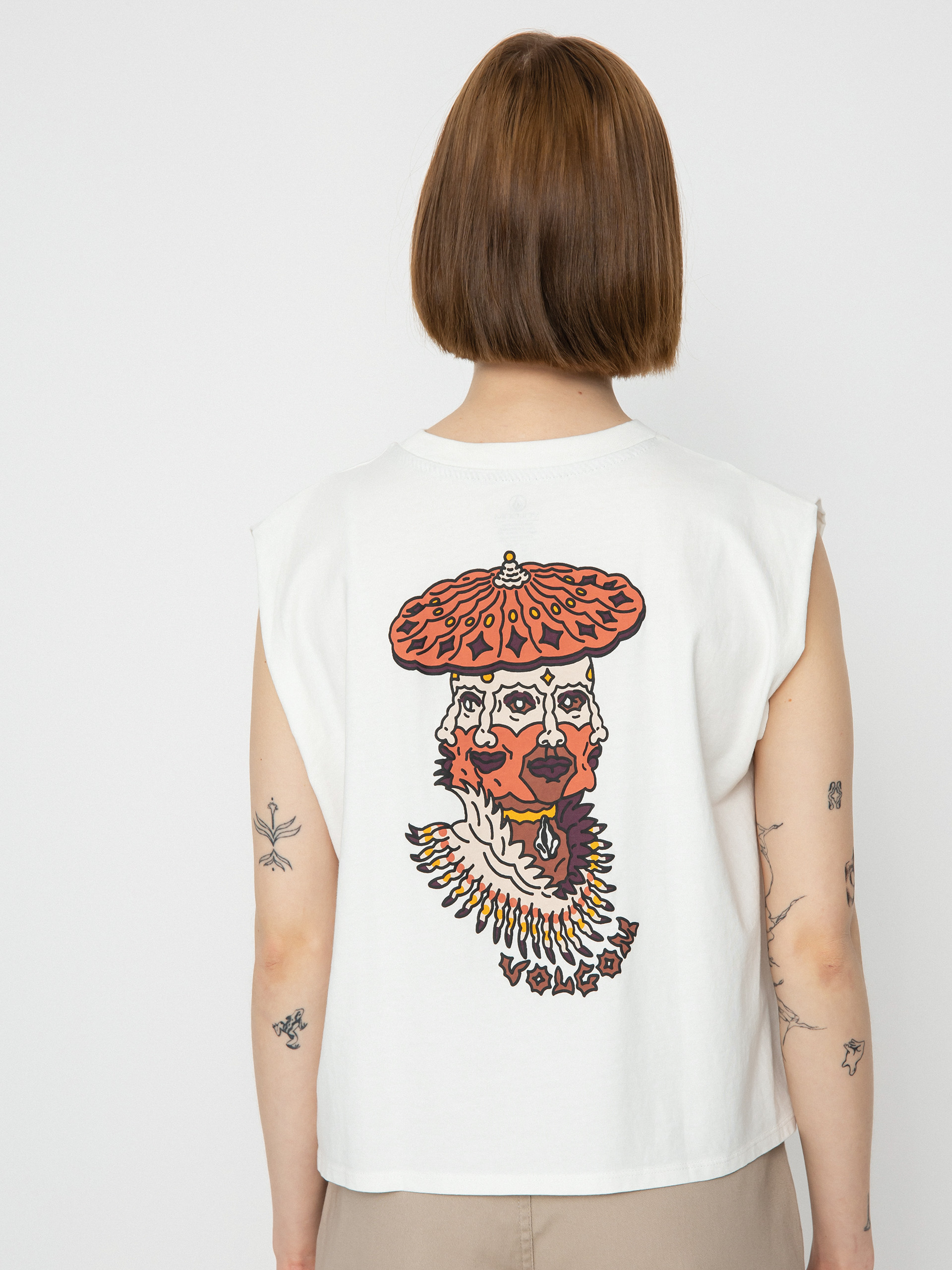 Volcom Connected Minds póló Wmn (star white)