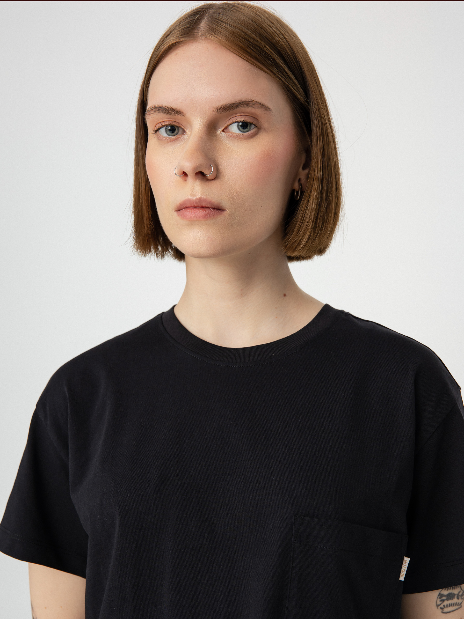 Brixton Carefree Pocket póló Wmn (black)