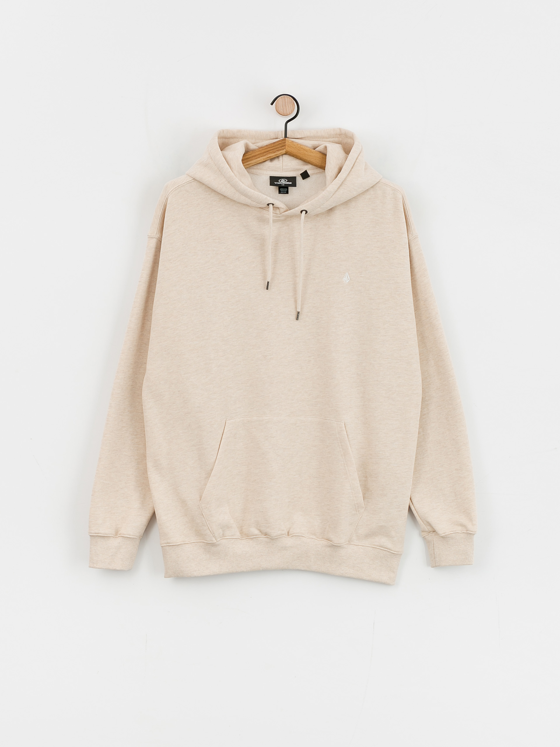 Volcom Single Stone HD Kapucnis pulóver (whitecap grey)