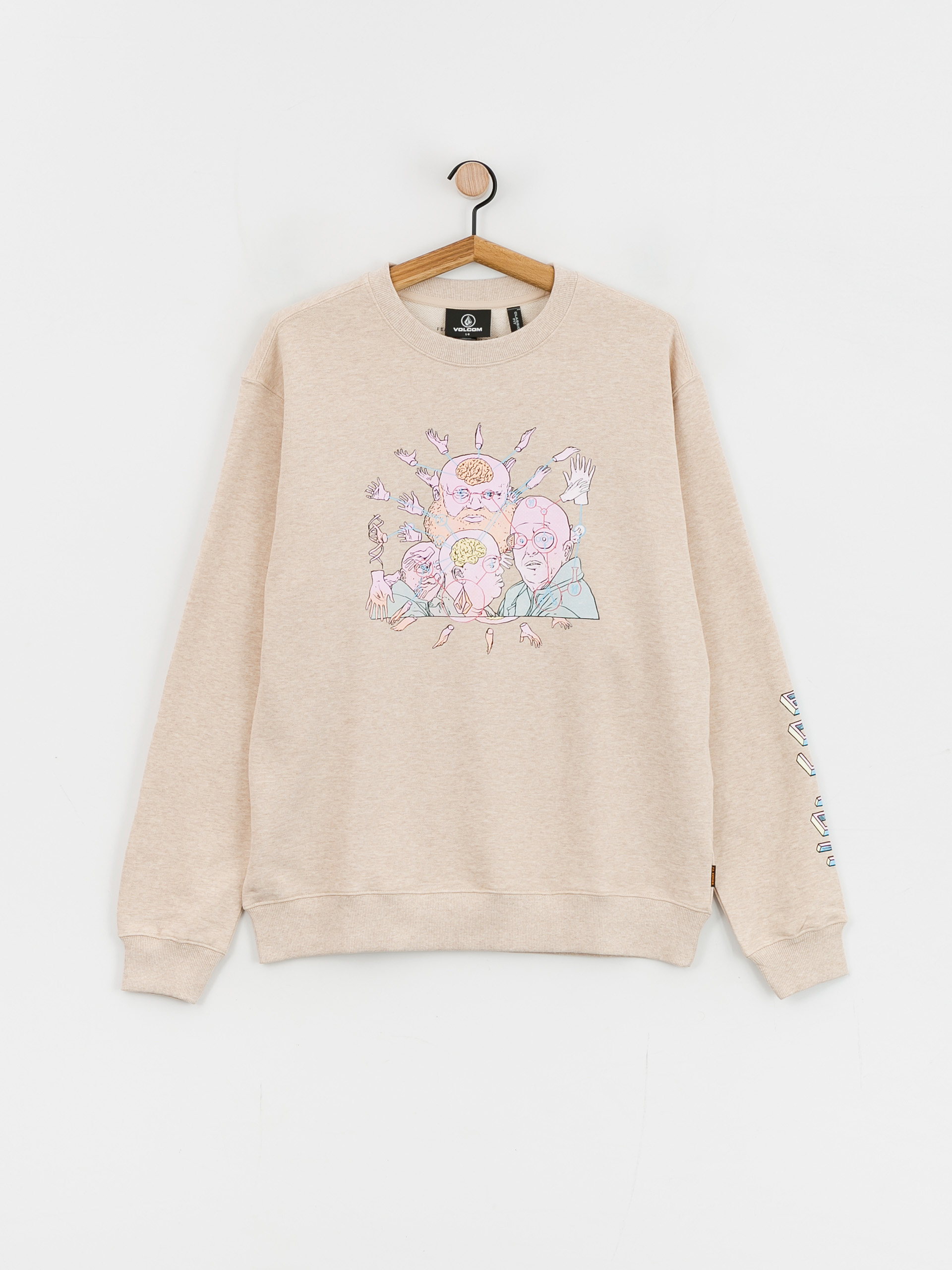 Volcom Fa Ed Merlin Murray Pulóver (whitecap grey)