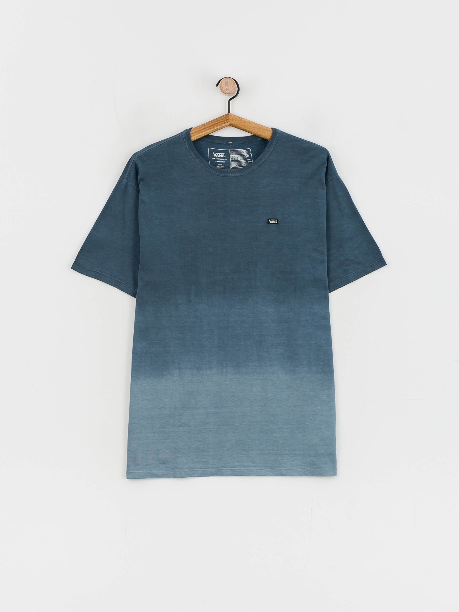 Vans Off The Wall Dip Dye póló (vans teal)