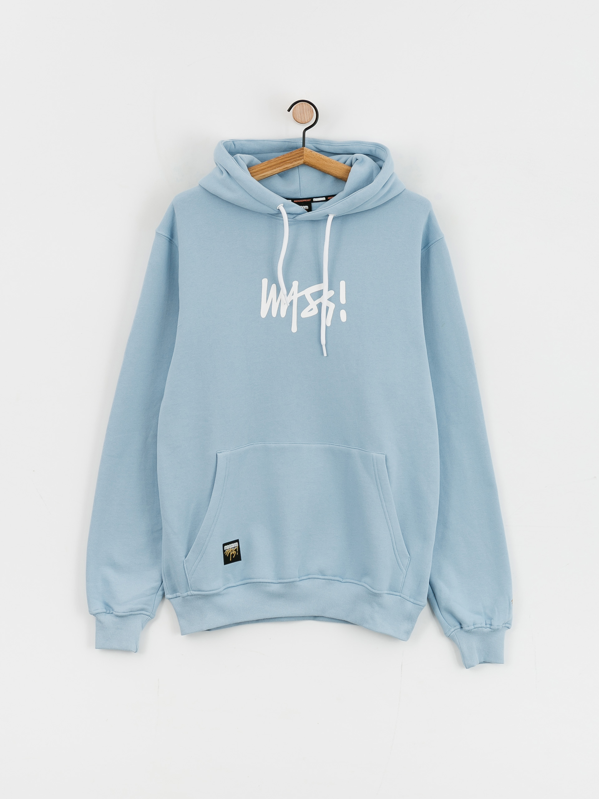 MassDnm Signature Medium Logo Pulóver (light blue)