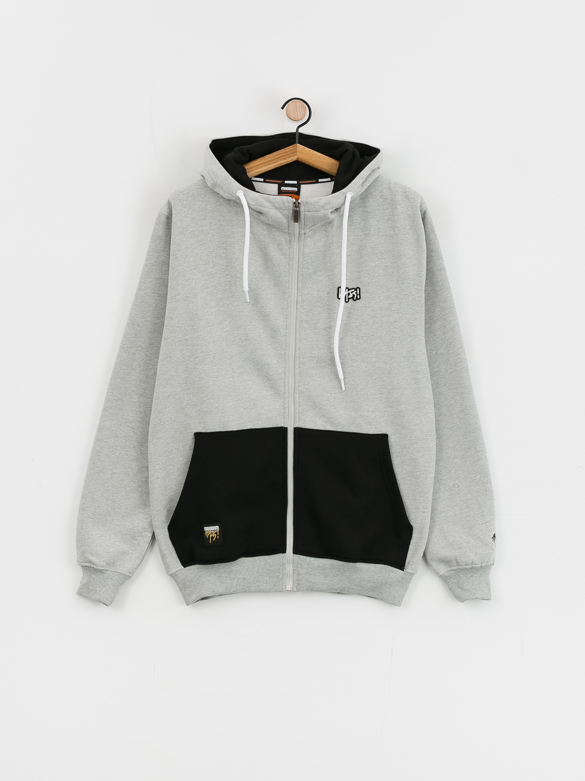 MassDnm Signature Patch ZHD Pulóver (heather grey)