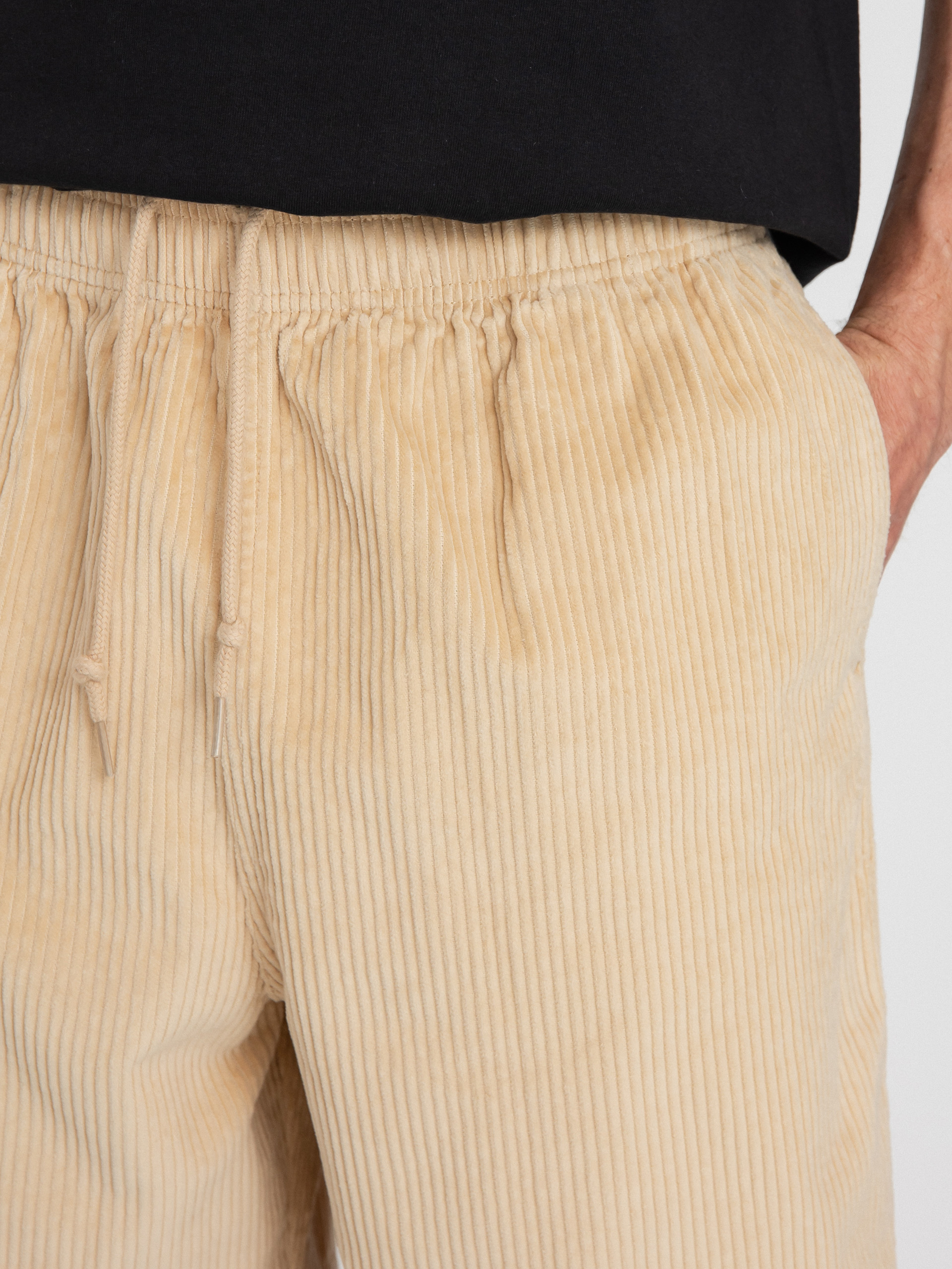 OBEY Easy Relaxed Corduroy Rövidnadrág (irish cream)