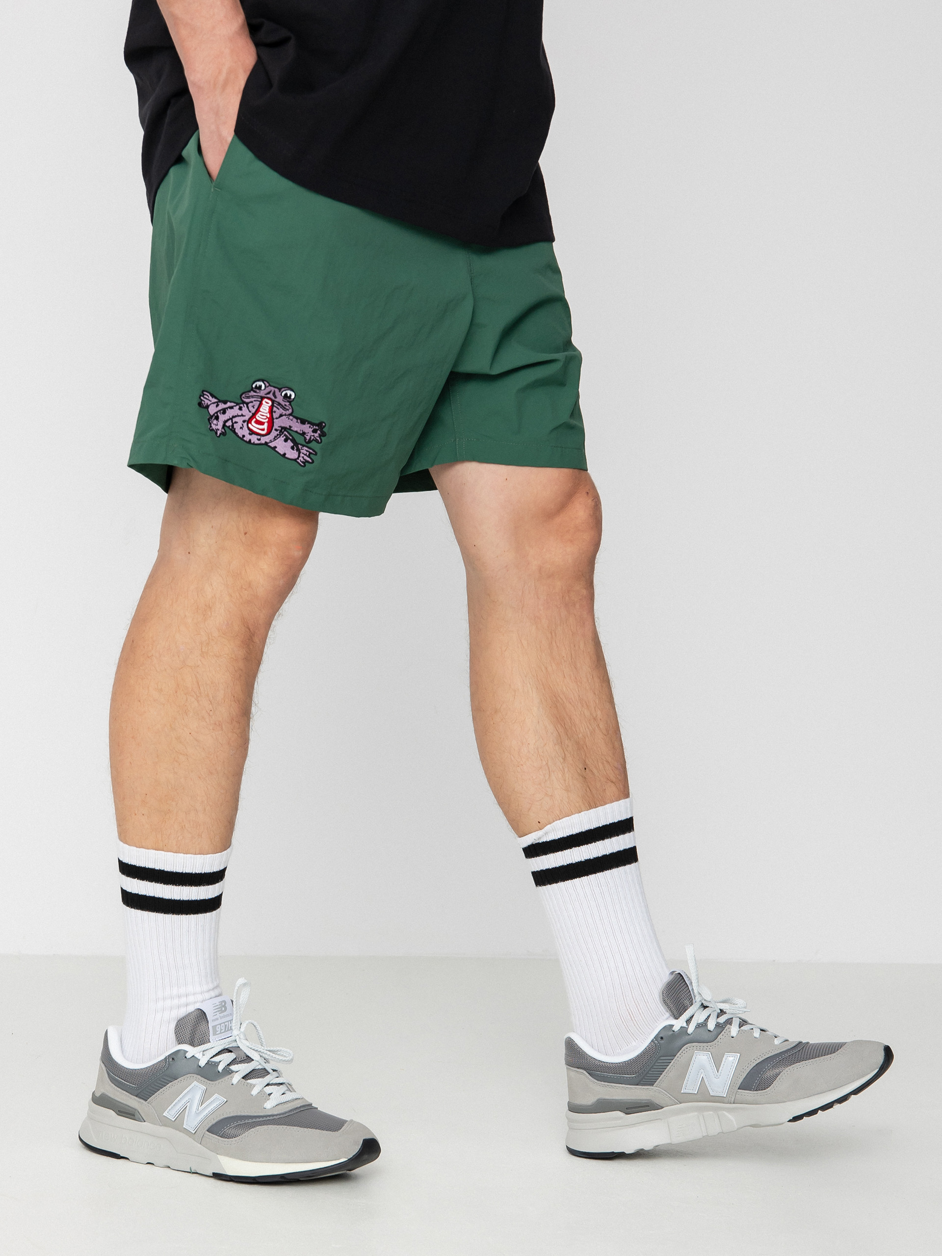 OBEY Hang Out Rövidnadrág (palm leaf)