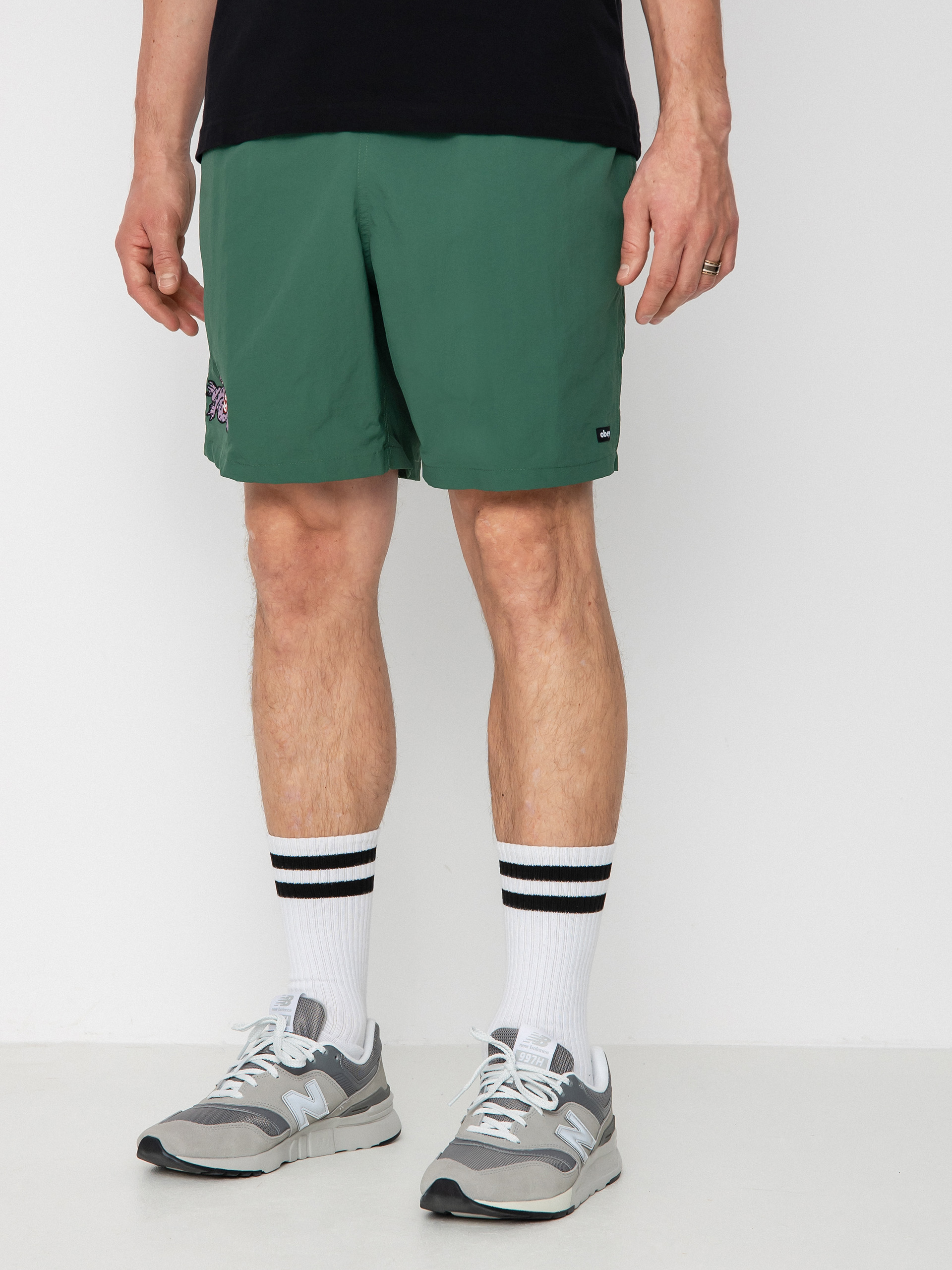 OBEY Hang Out Rövidnadrág (palm leaf)