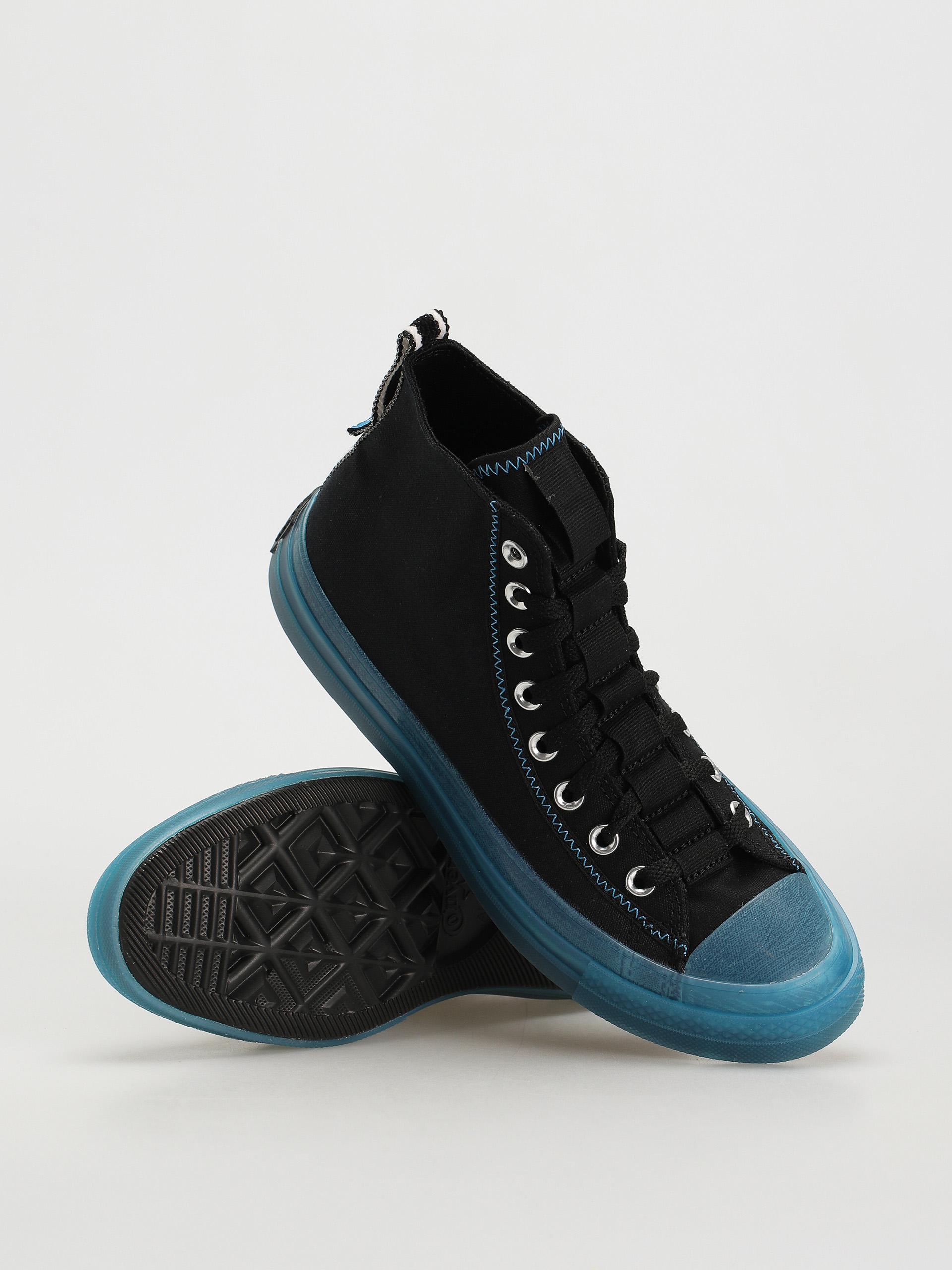Converse Chuck Taylor All Star CX Explore Hi Cipők (black/dial up blue)