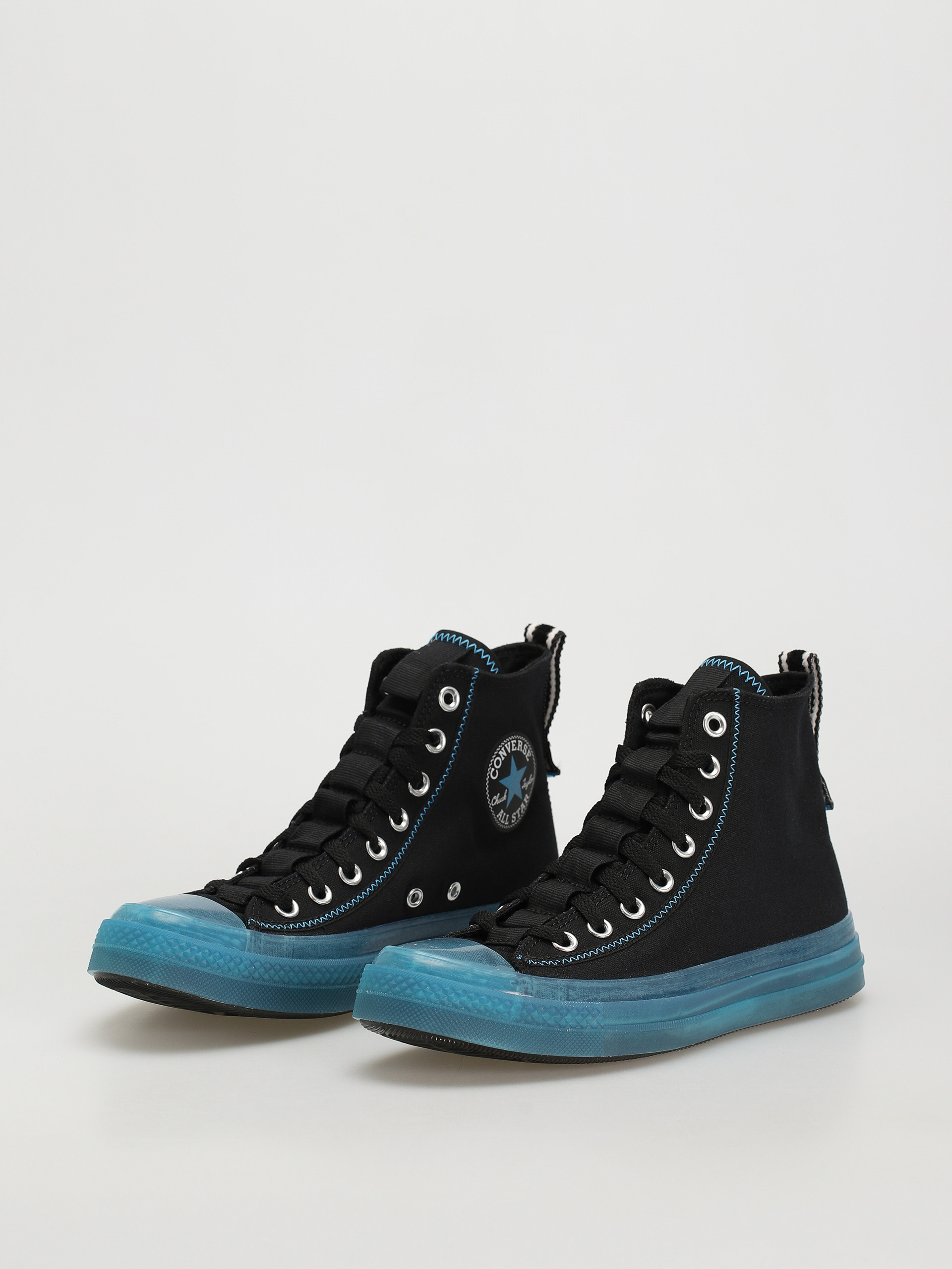 Converse Chuck Taylor All Star CX Explore Hi Cipők (black/dial up blue)
