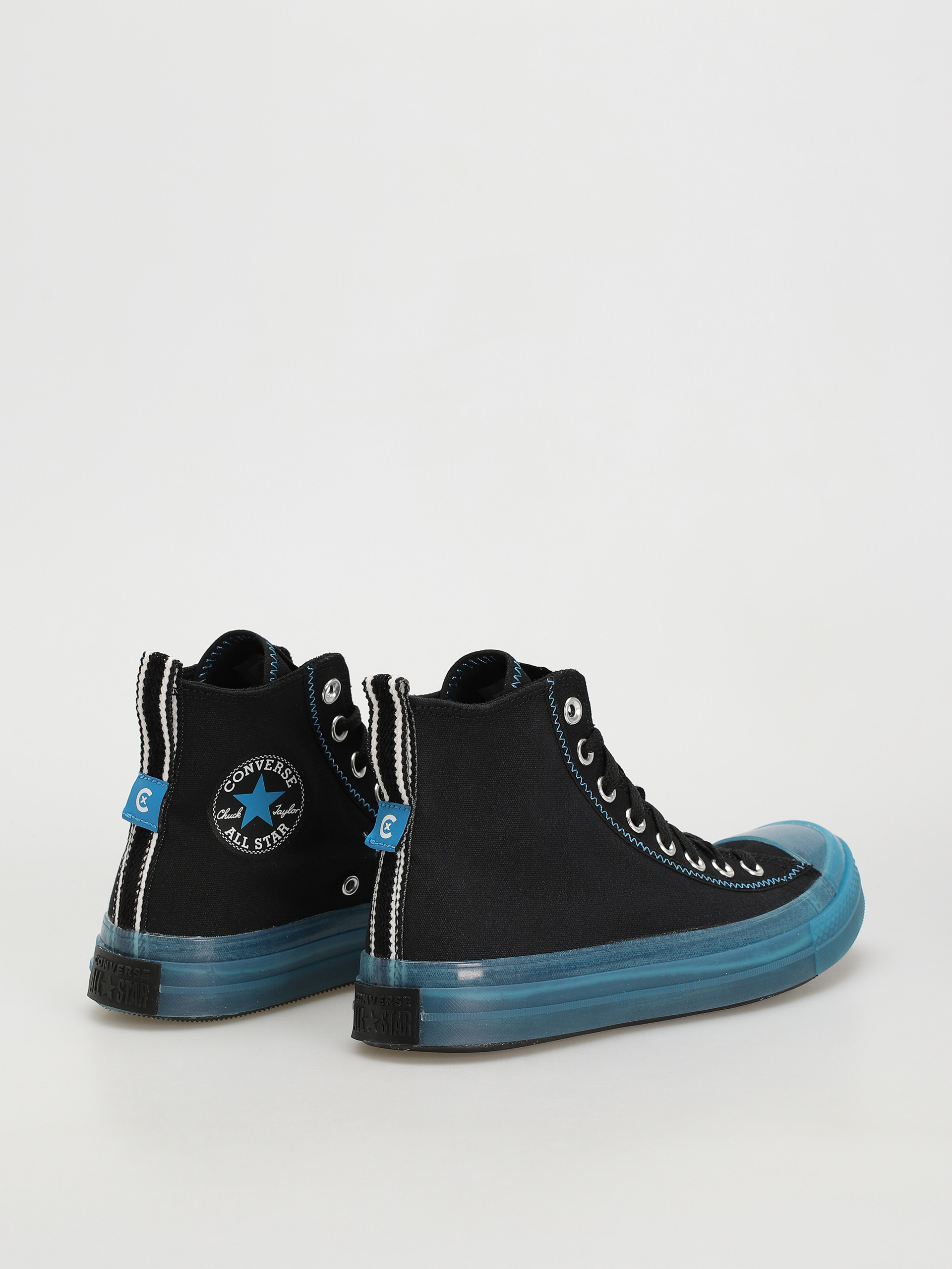 Converse Chuck Taylor All Star CX Explore Hi Cipők (black/dial up blue)