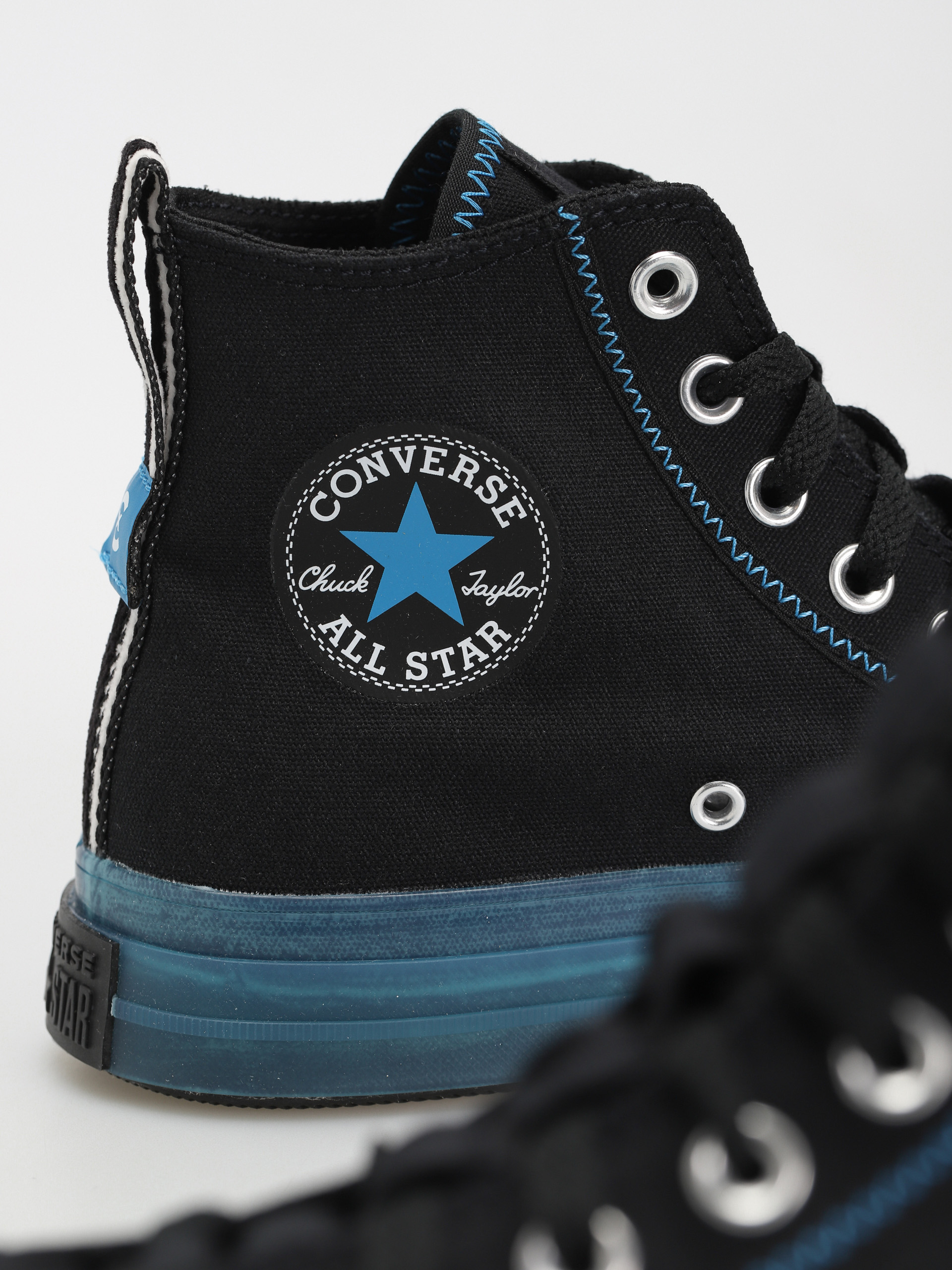 Converse Chuck Taylor All Star CX Explore Hi Cipők (black/dial up blue)