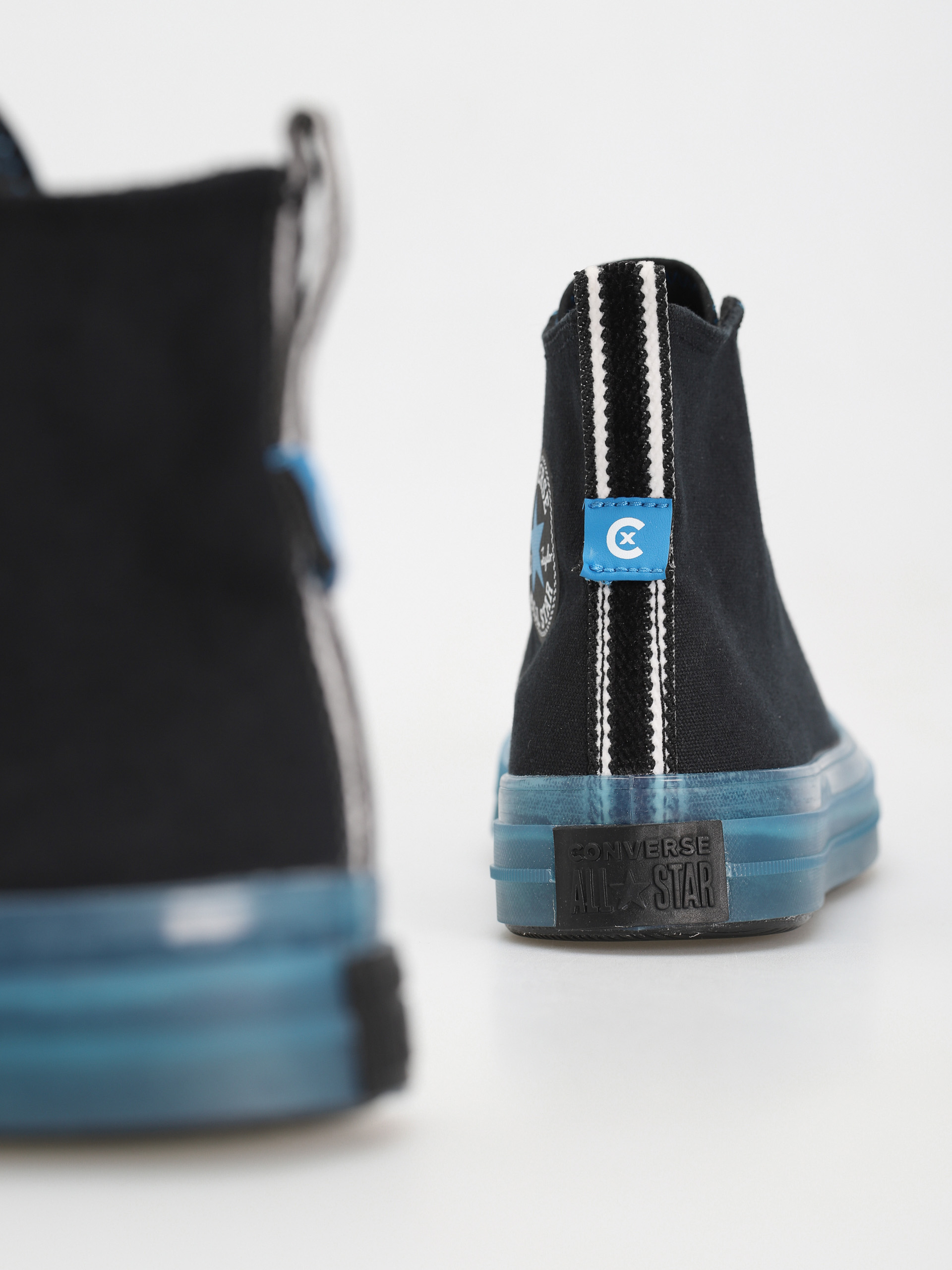 Converse Chuck Taylor All Star CX Explore Hi Cipők (black/dial up blue)
