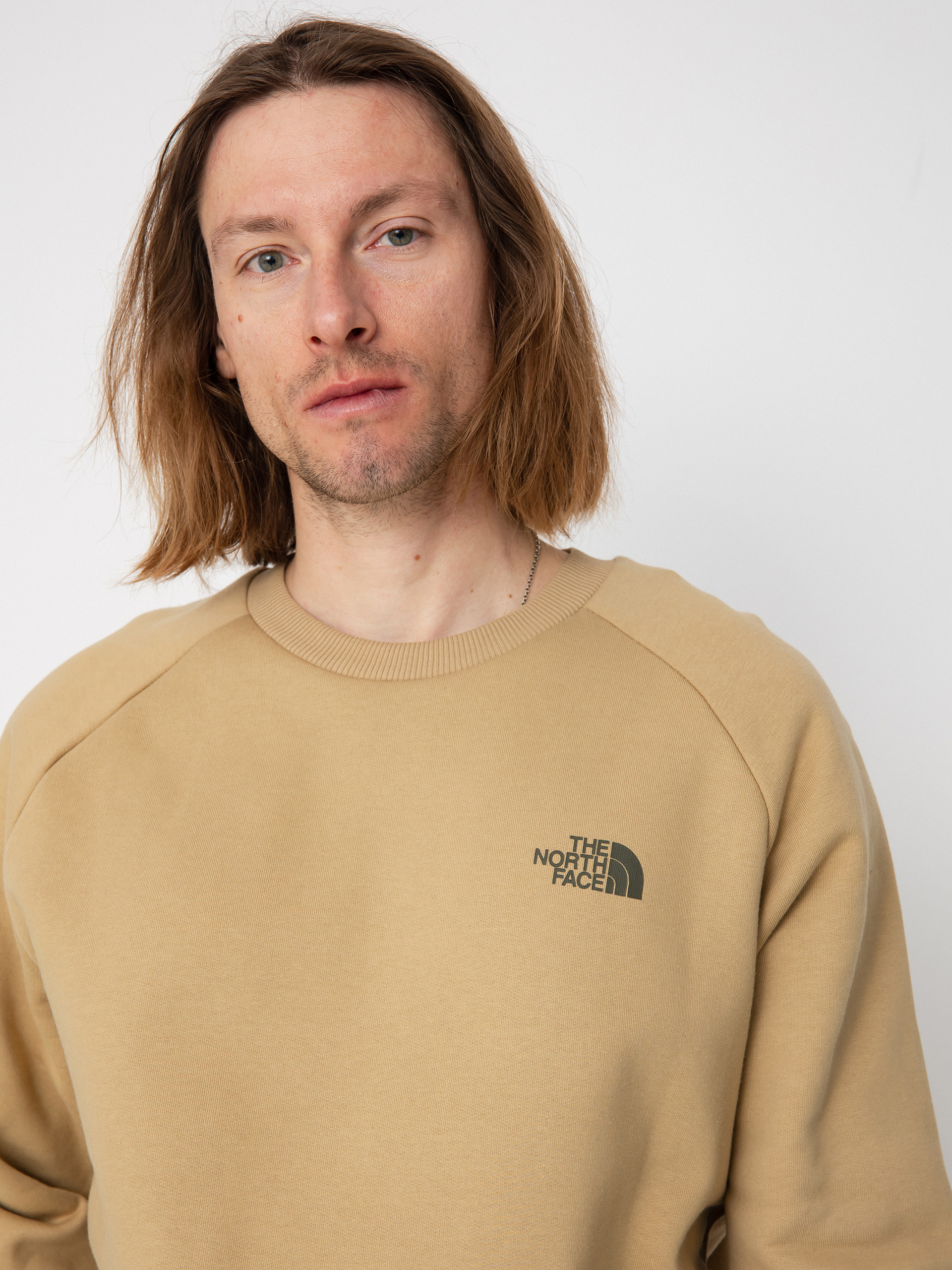 The North Face Raglan Redbox Pulóver (khaki stone)