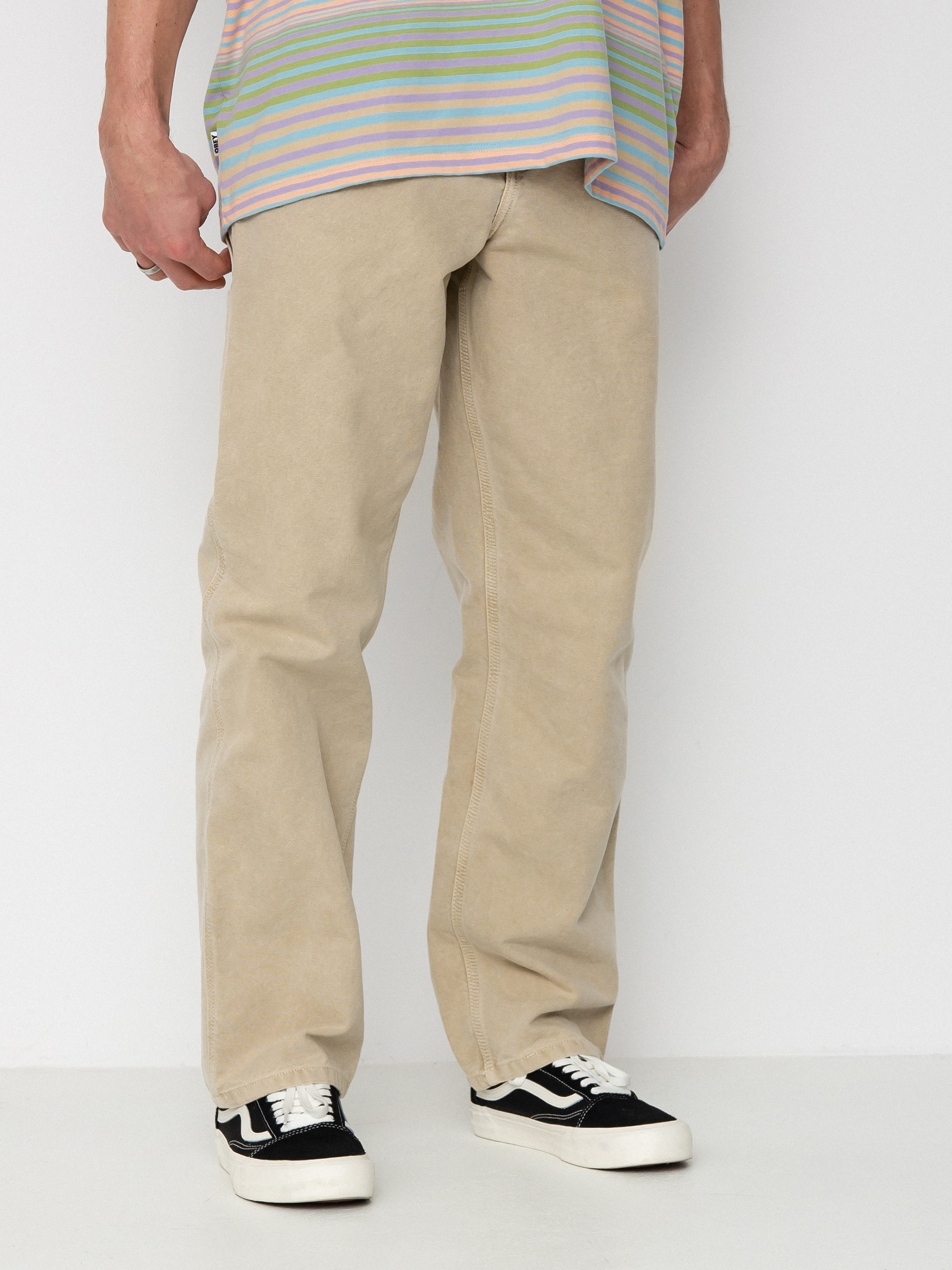 Carhartt WIP Single Knee Kisnadrág (dusty h brown)