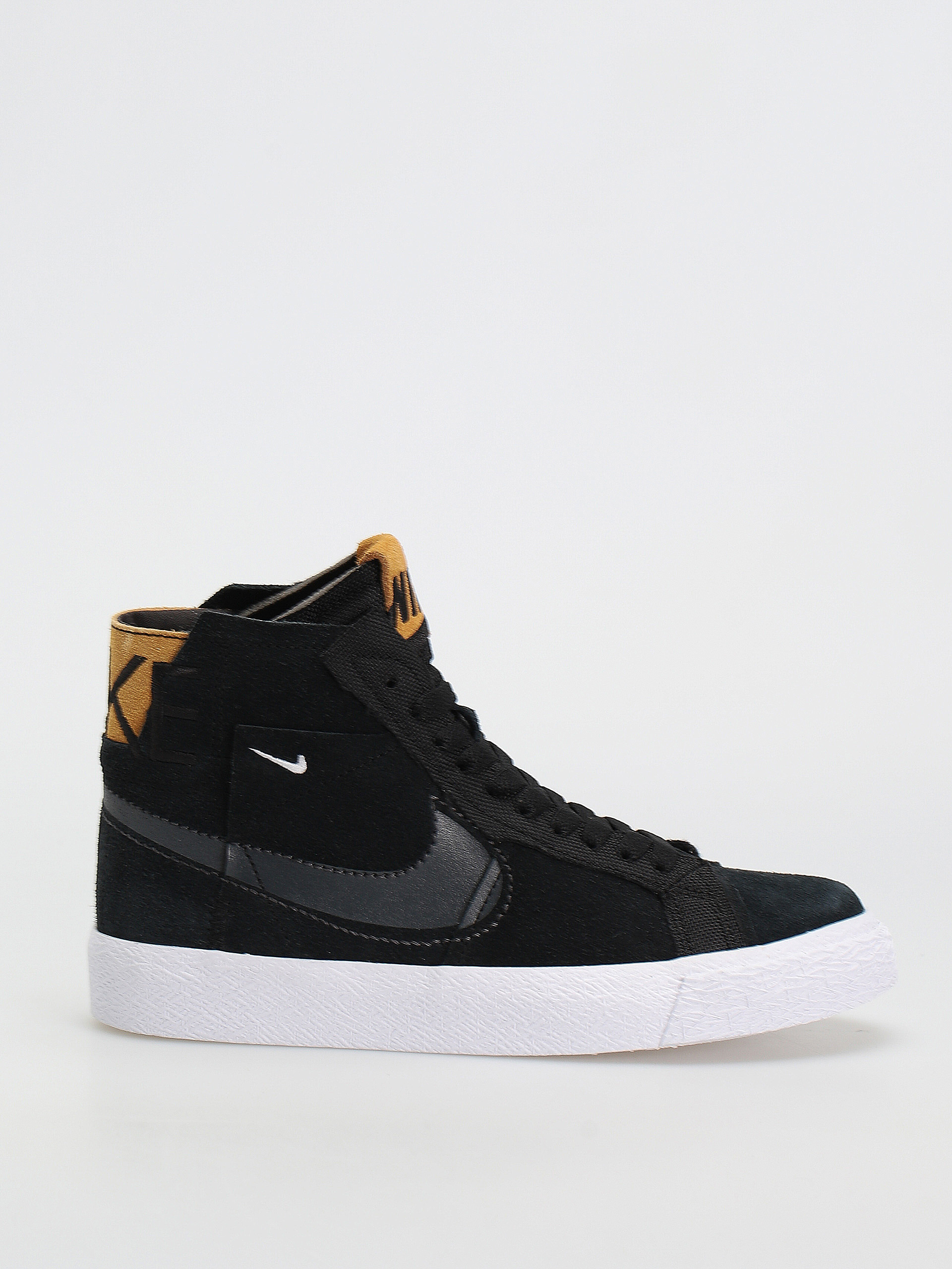 Nike SB Zoom Blazer Mid Prm Cipők (black/anthracite black white)