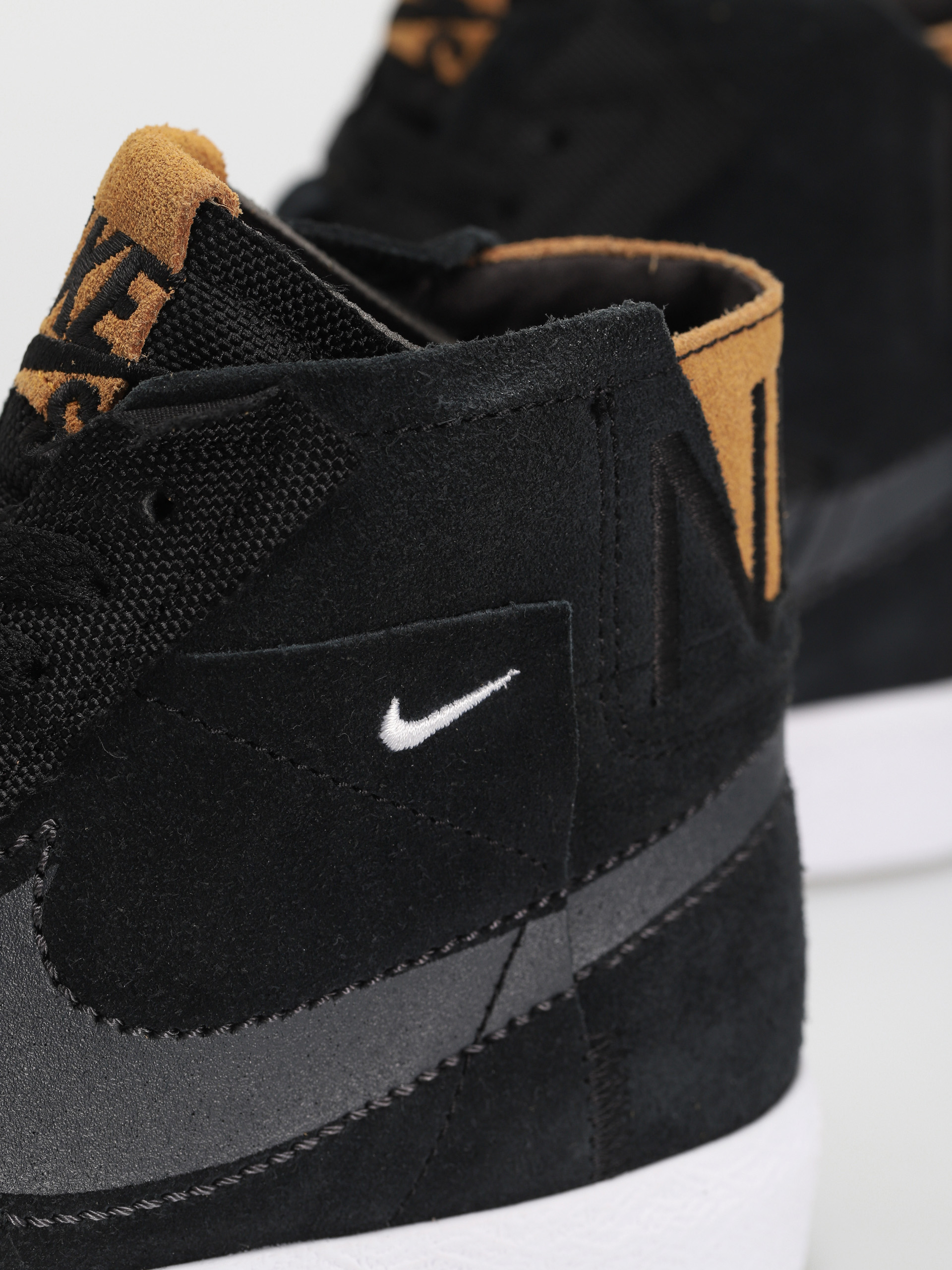 Nike SB Zoom Blazer Mid Prm Cipők (black/anthracite black white)