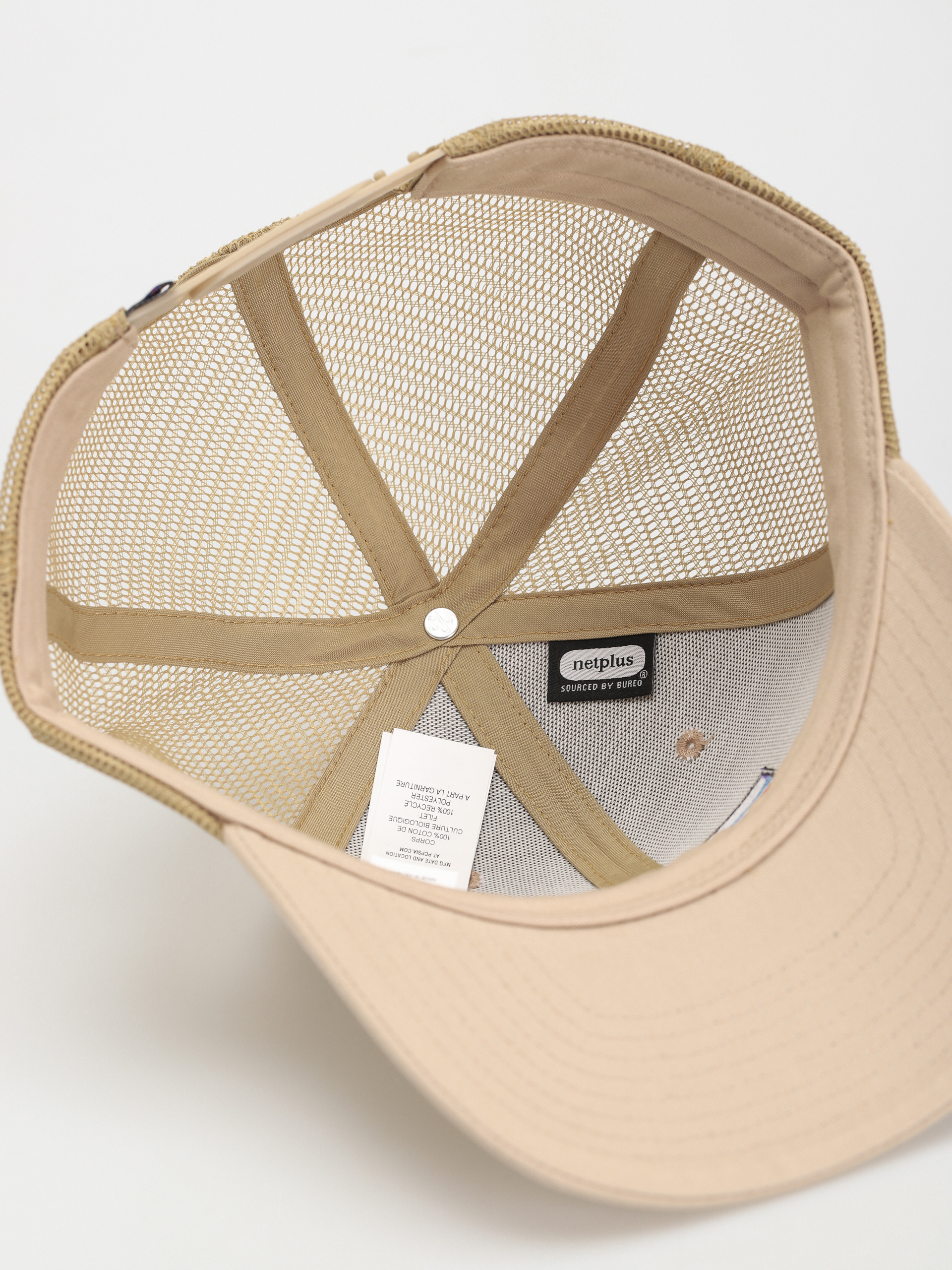 Patagonia P 6 Logo Trucker Baseball sapka (oar tan w/classic tan)
