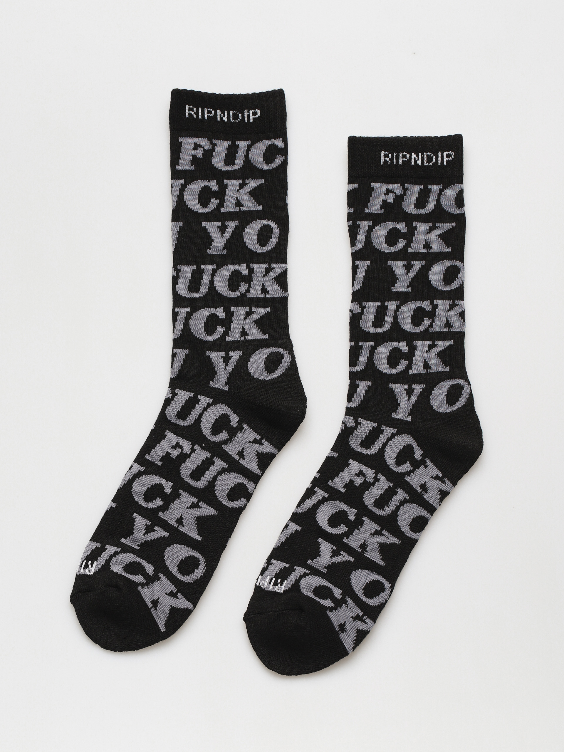 RipNDip Fuckin Fuck Socks Zokni (black)