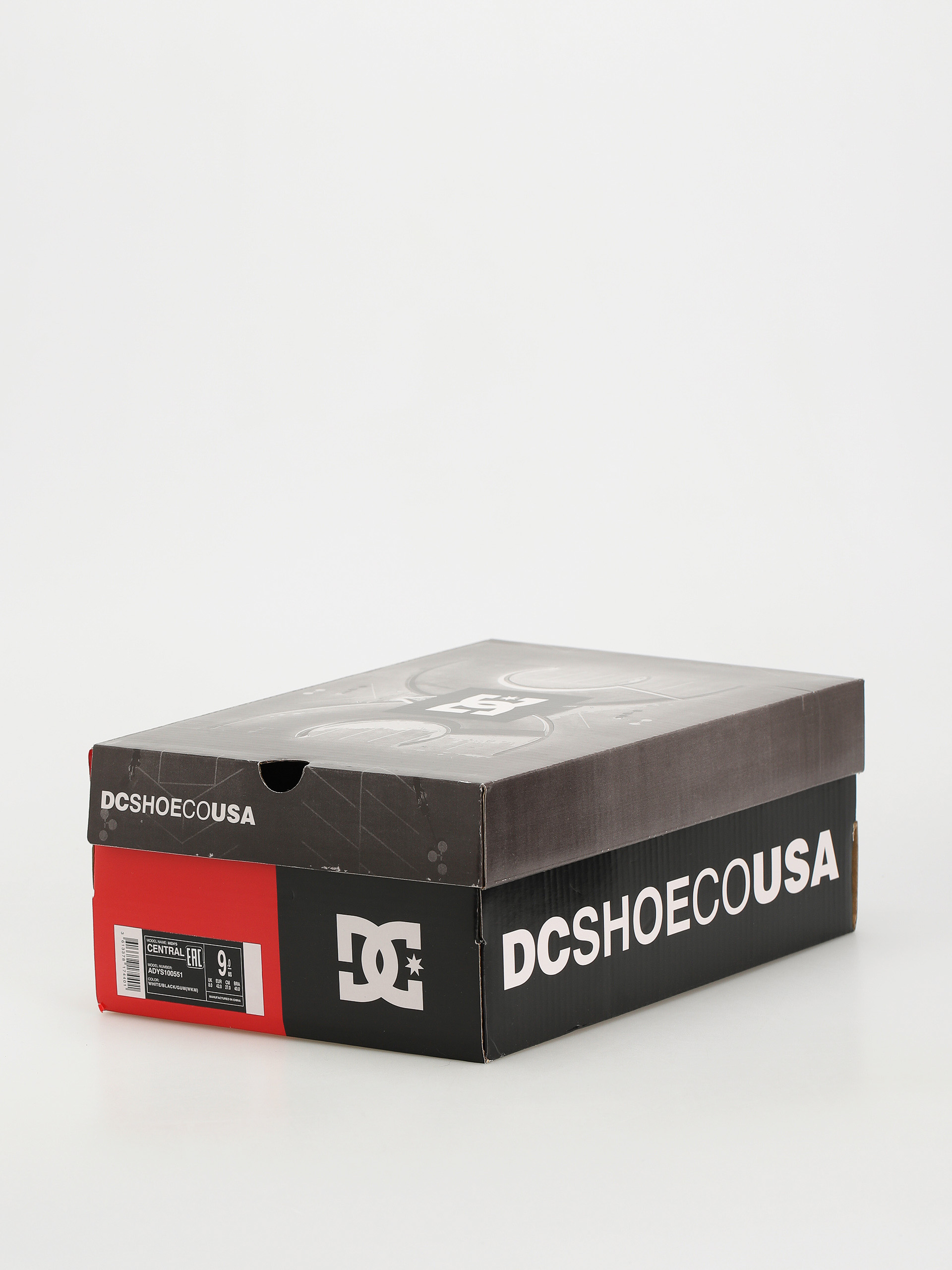 DC Central Cipők (white/black/gum)