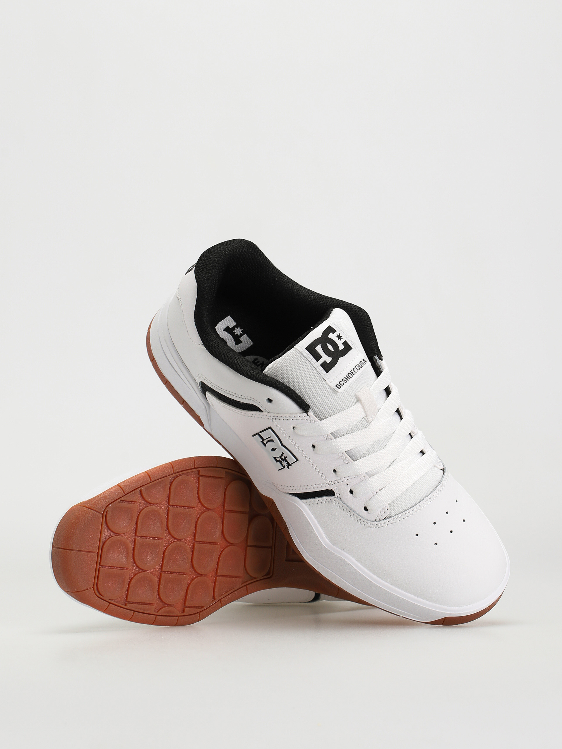 DC Central Cipők (white/black/gum)