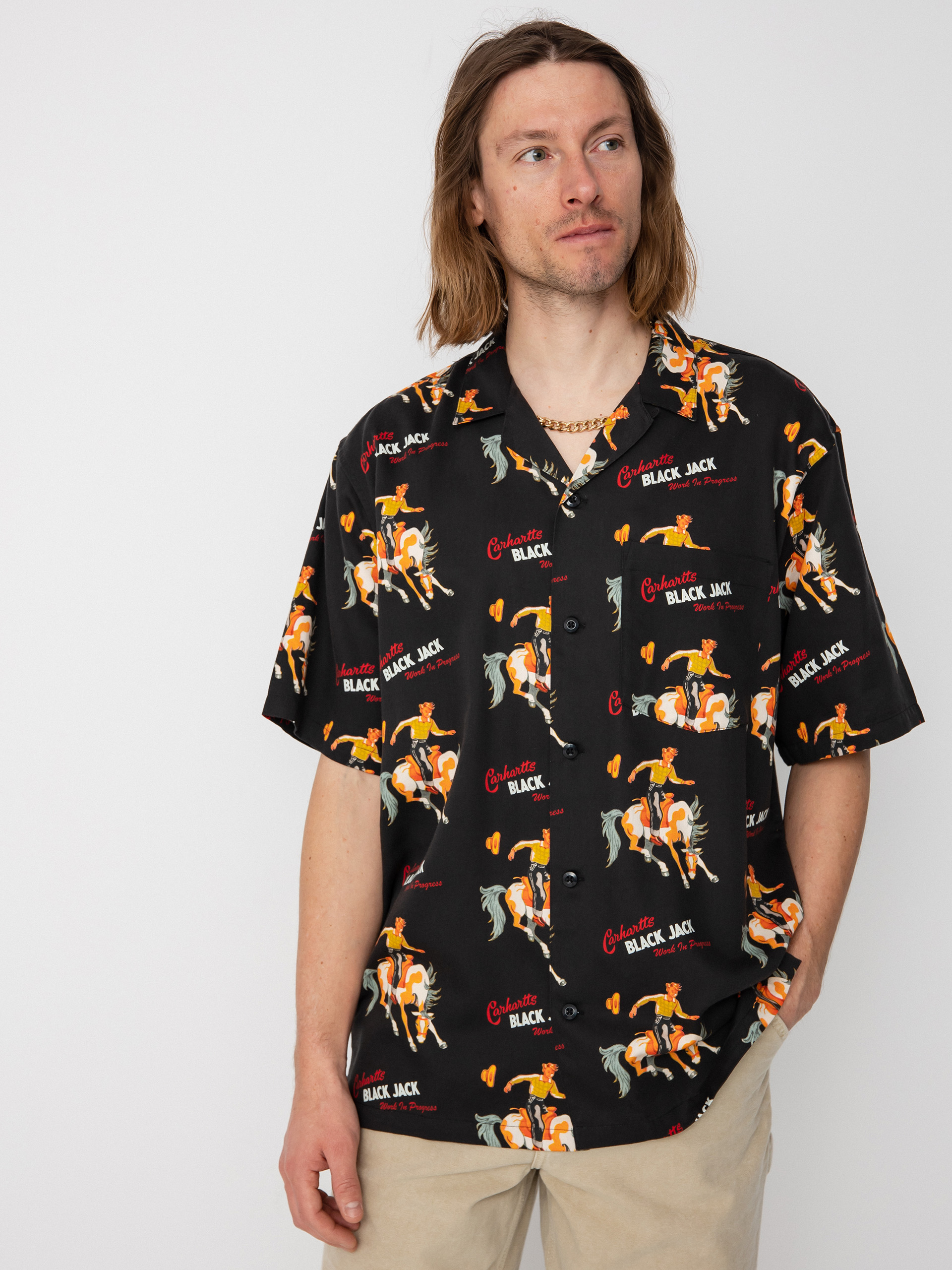 Carhartt WIP Black Jack Ing (black jack black)